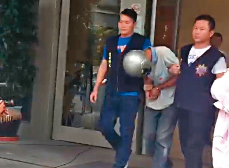 警方突破黃元鴻心防，他俯首認罪，被依強盜殺人罪嫌送辦。（警方提供）