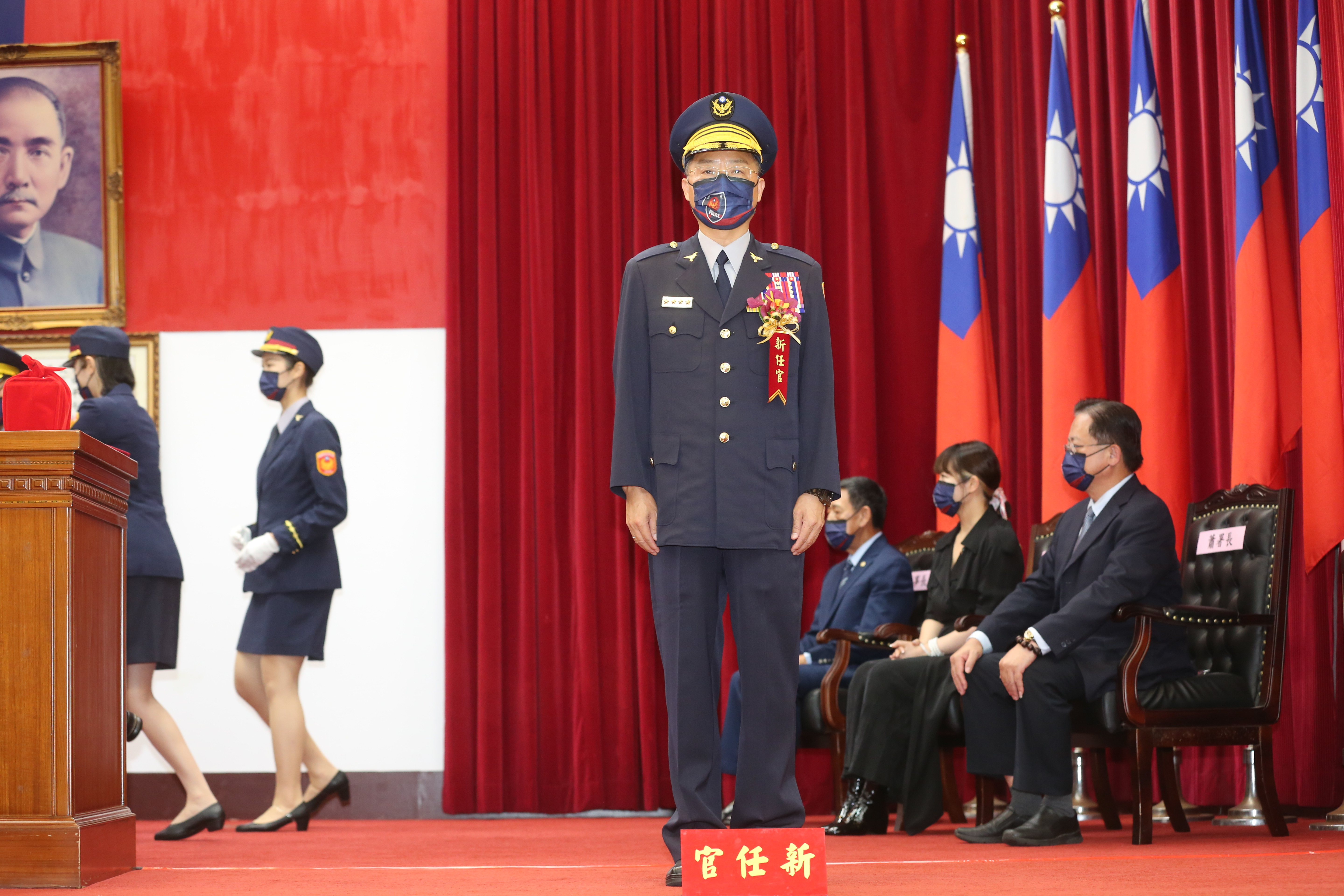 新任警政署長黃明昭。