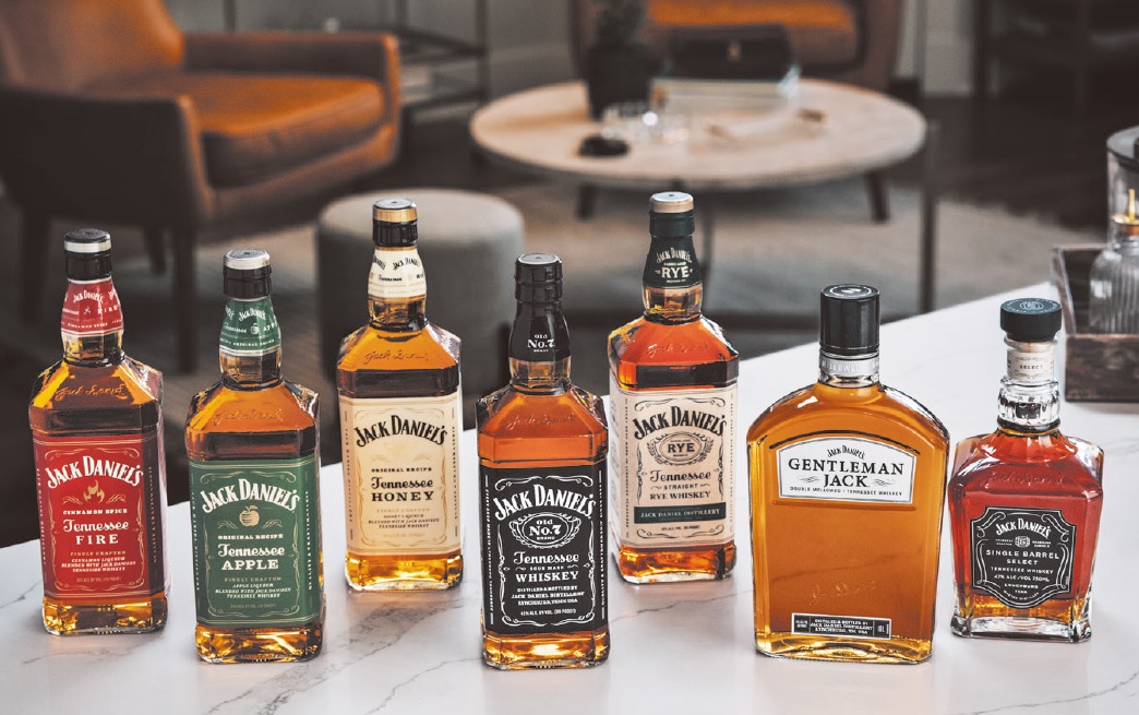 傑克丹尼(Jack Daniel’s)是全球市佔率第一的美國威士忌酒廠。(美國威士忌全書提供)