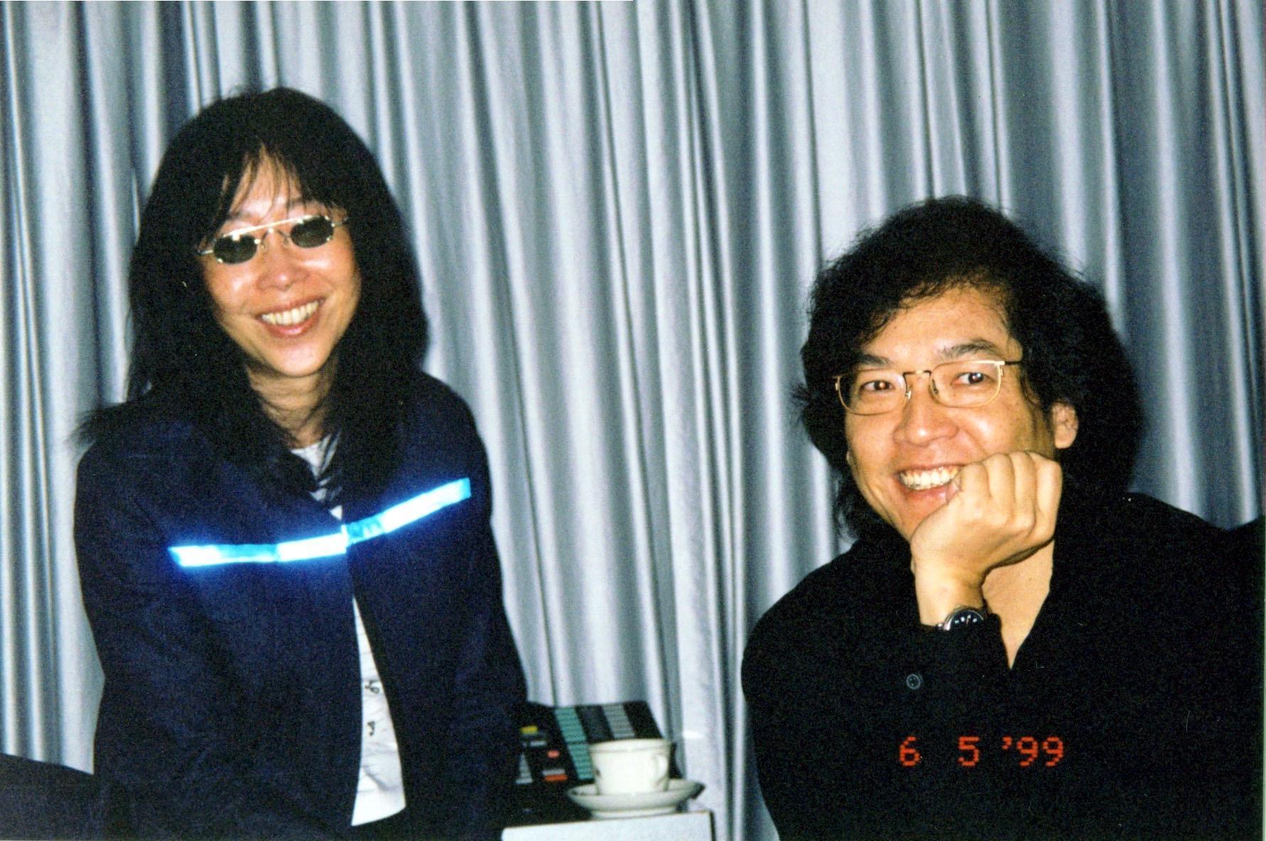 電影《秋天的童話》編劇羅啟銳(右)2日因突發心臟病去世,享壽69歲。(甲上)