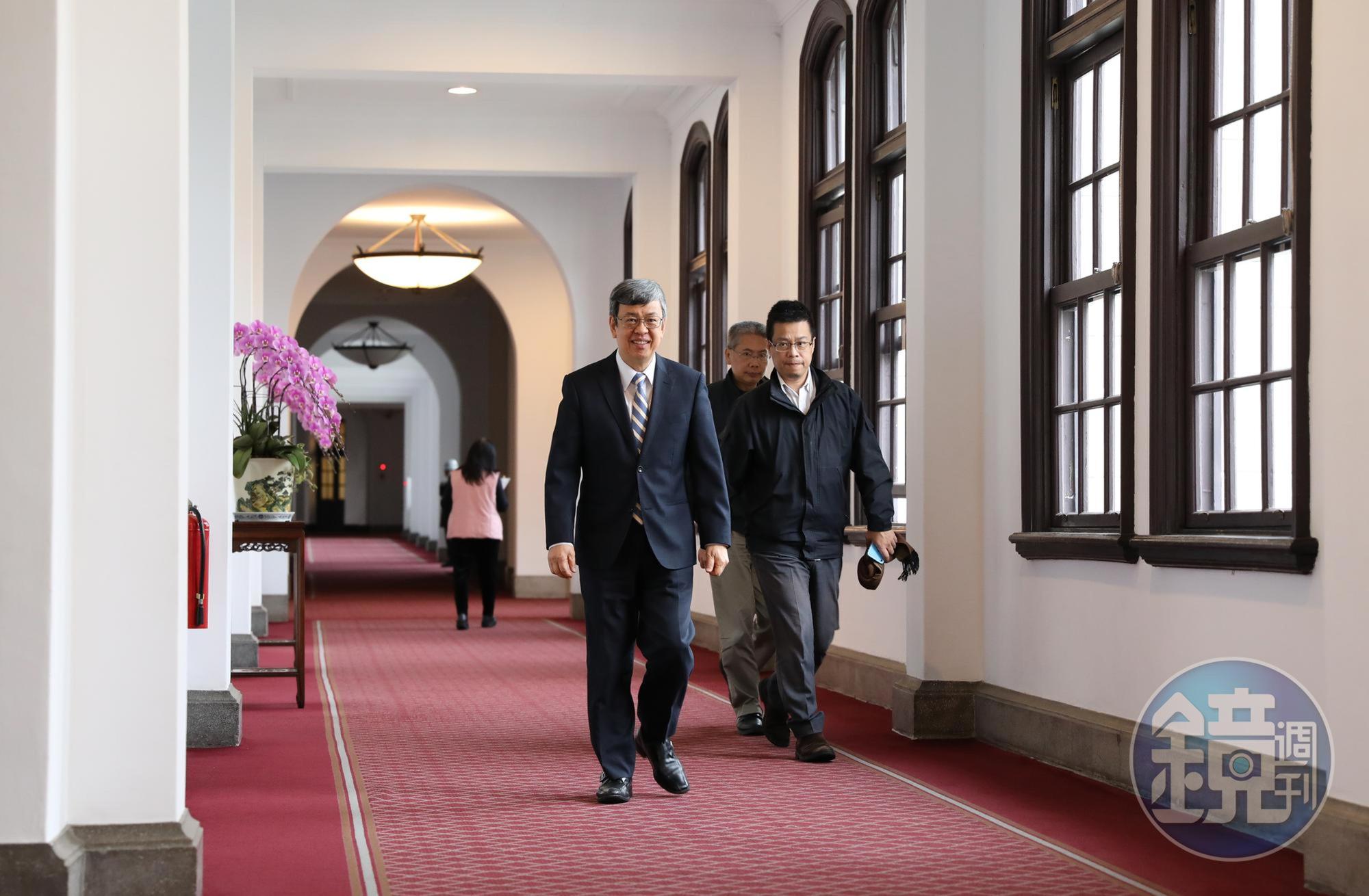 傳出去年底入黨的前副總統陳建仁，將是民進黨年底選戰活棋，可望代表參選台北市長。（本刊資料照）
