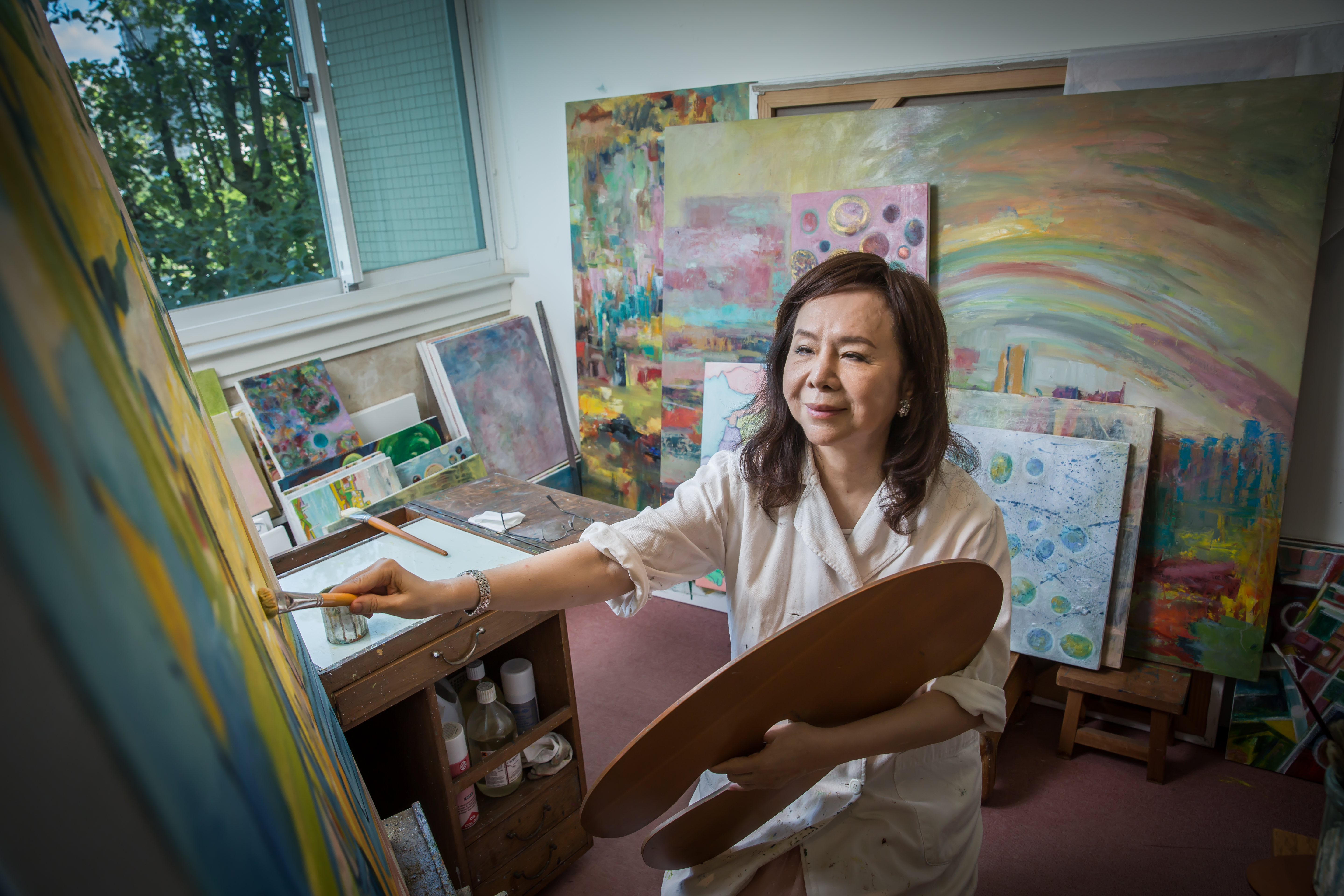 侯翠杏的每次創作，亦如同一段重新探索與關照內心之旅。