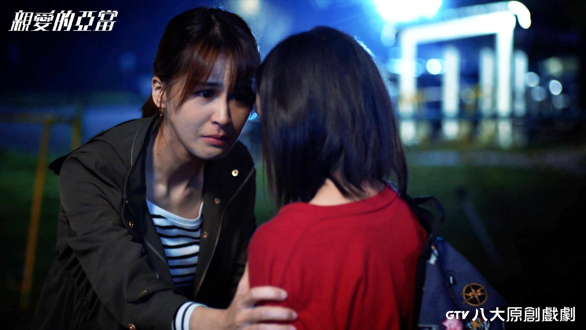 曾沛慈在劇中與女兒親情戲令人感動。（八大電視提供）