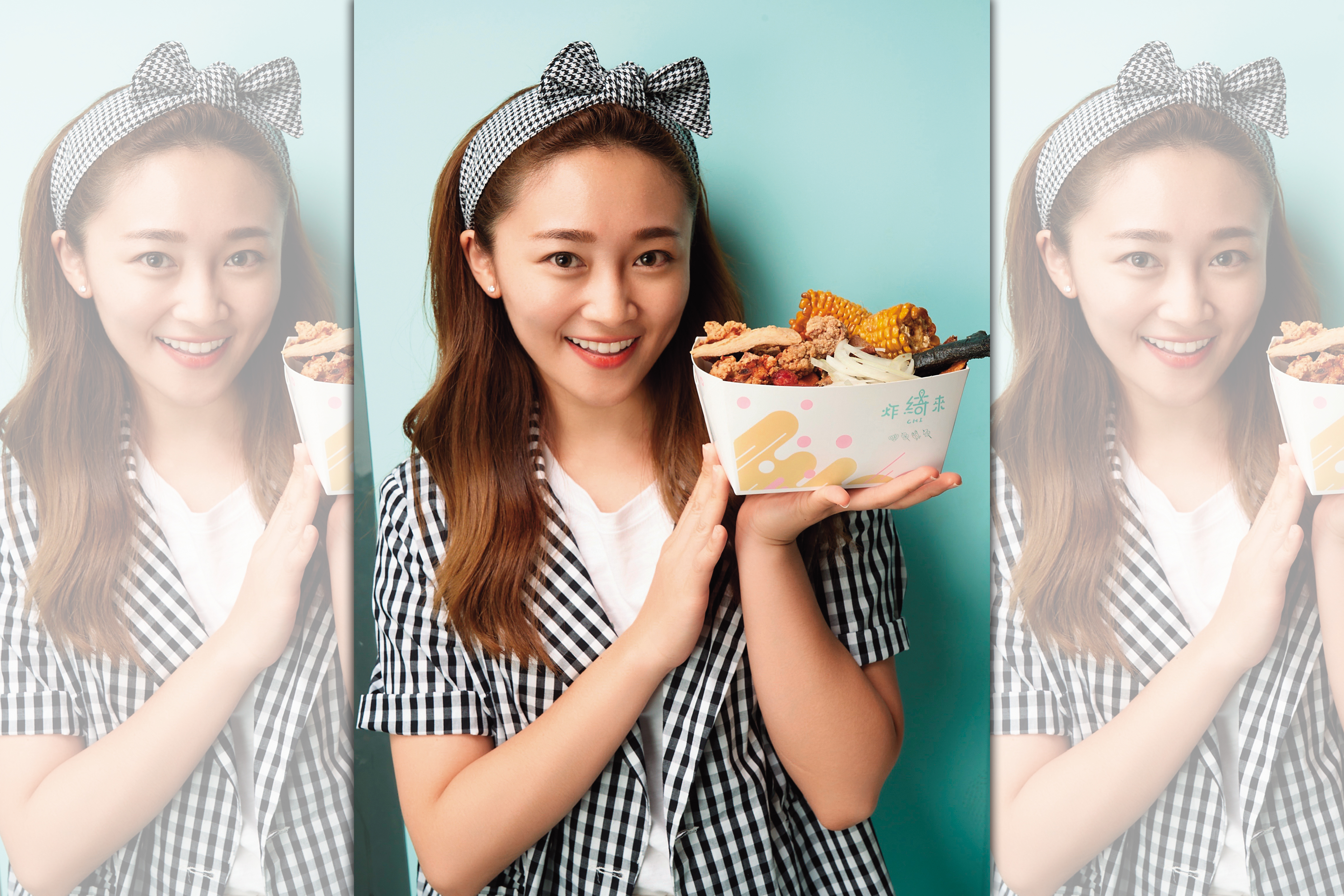 張文綺自創品牌開鹹酥雞店「炸綺來」。（張文綺提供）