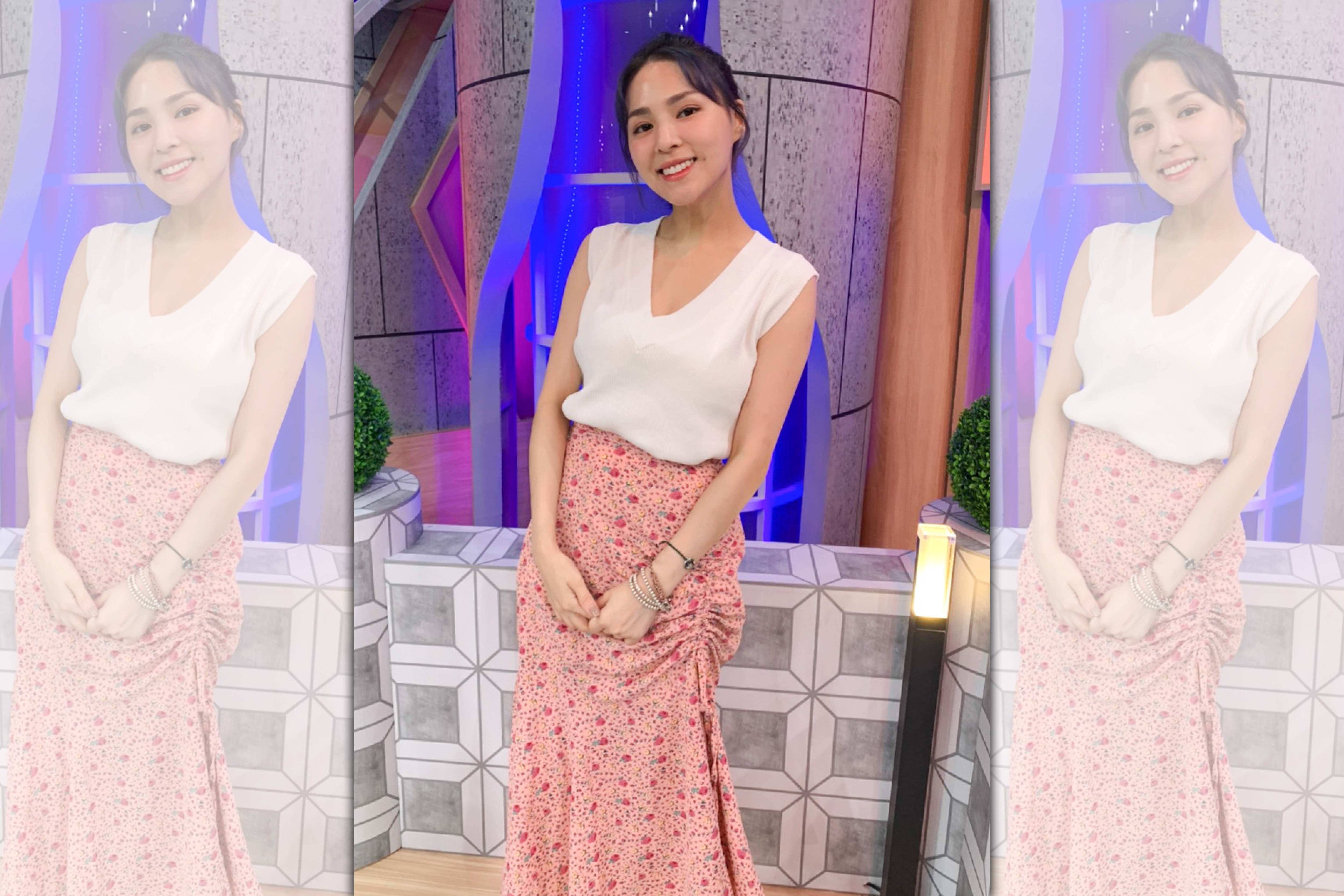 熊熊上節目分享初戀經驗。（衛視中文台提供）