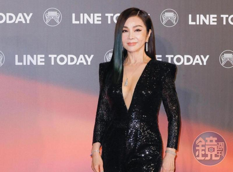 「最美的歐巴桑」陳美鳳現身金曲紅毯及頒獎典禮，都成為收視之冠。（本刊資料照）