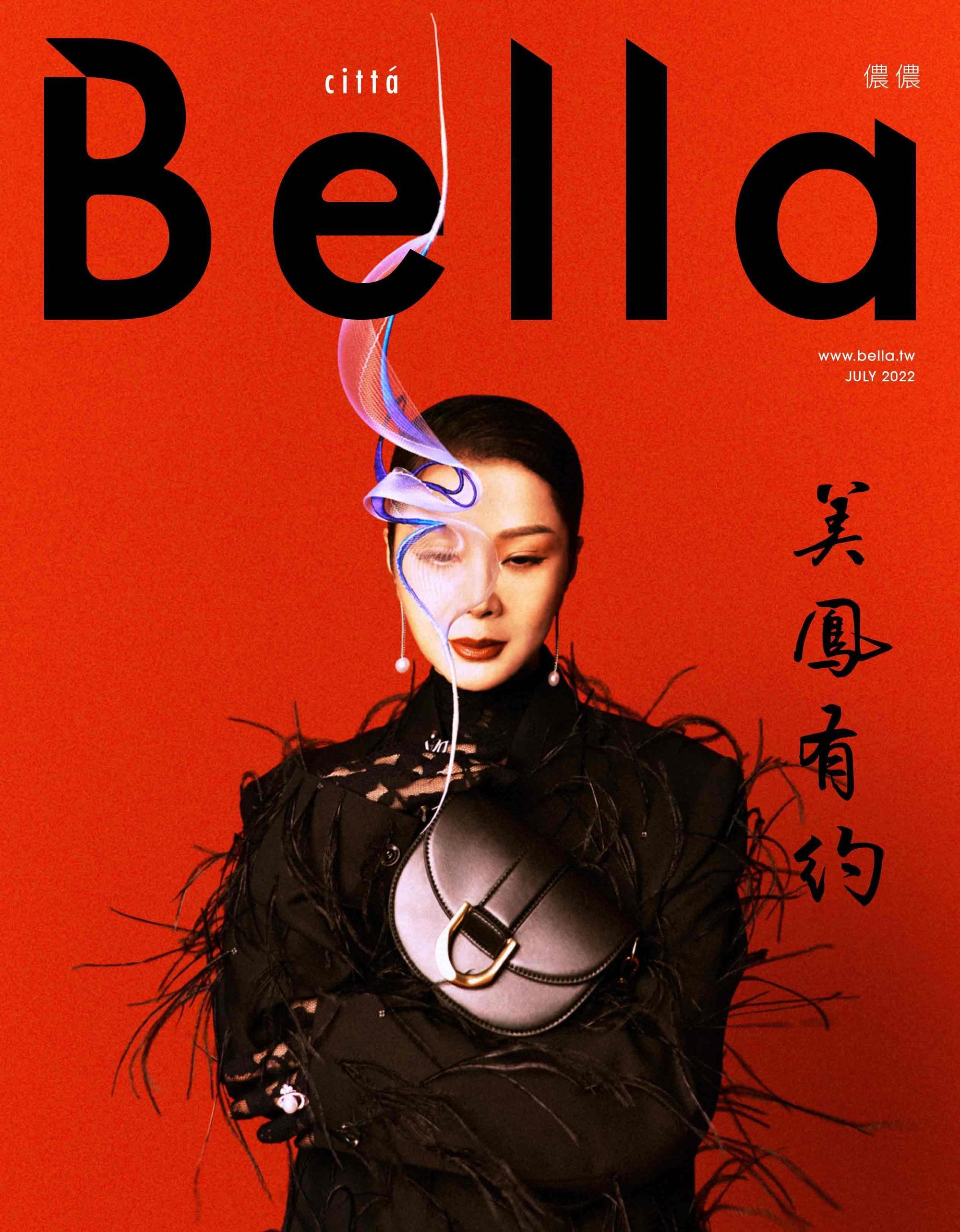 陳美鳳登上《儂儂》雜誌7月號封面,透露即使一天工作12 個小時,也是吃苦當作吃補。(《儂儂》提供)