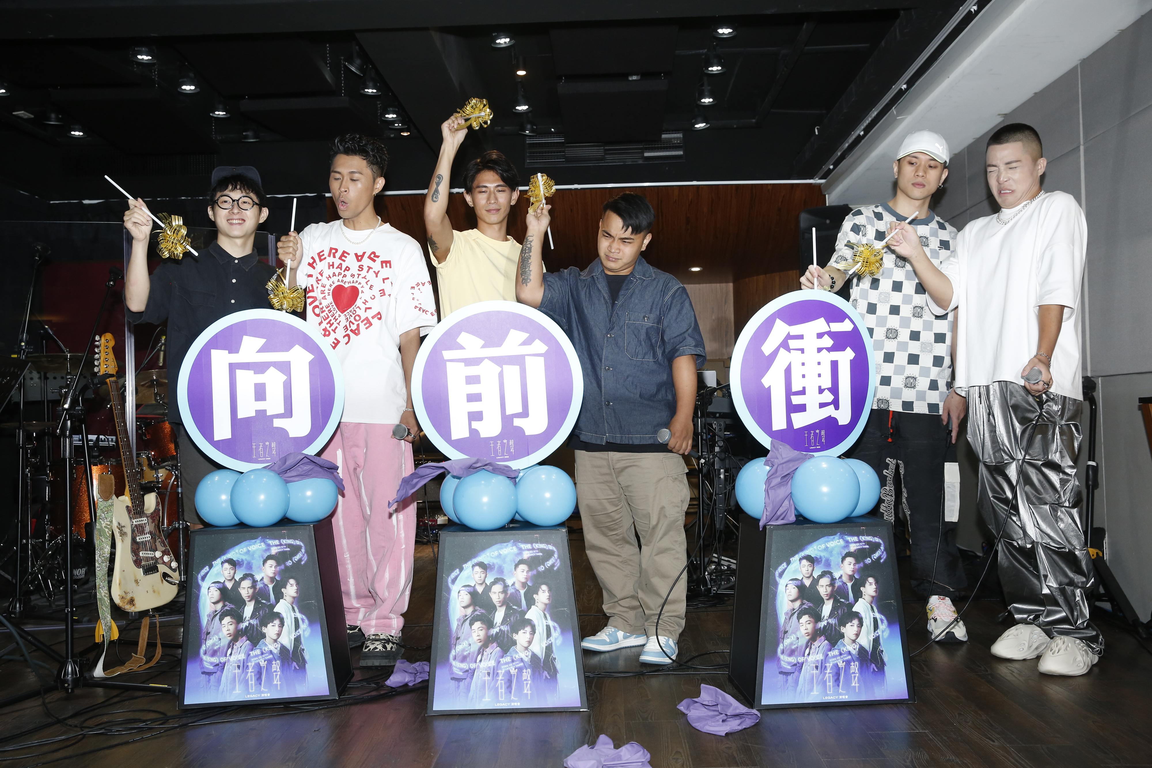 柏霖PoLin、邱軍、阿蘭、同理、王彙筑、張凱喆、Ace即將在7月17日於台北Legacy舉辦「王者之聲Legacy演唱會」。