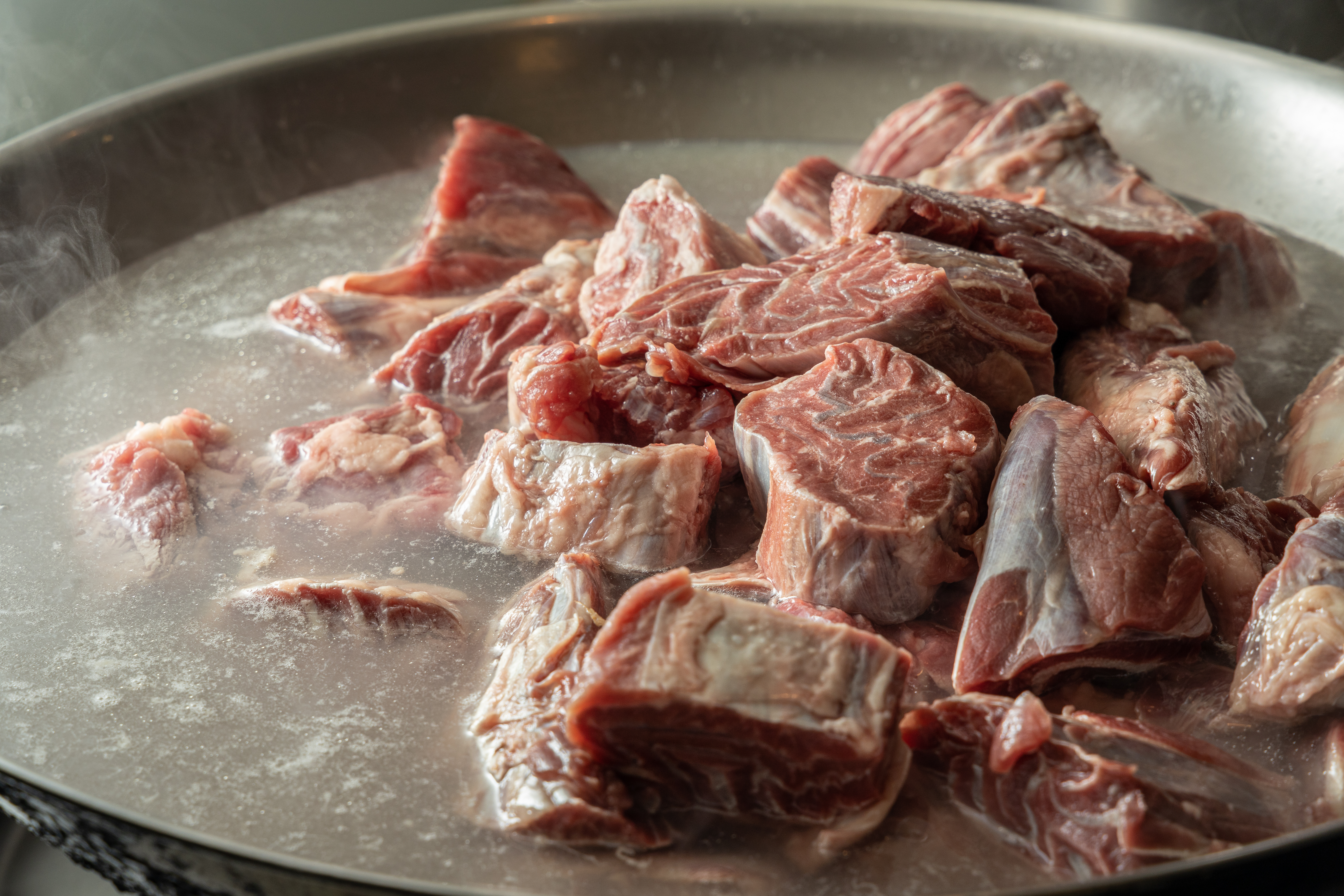 好多肉塊。
