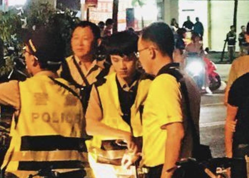 陳家欽愛將張博鈞酒駕。（翻攝畫面）