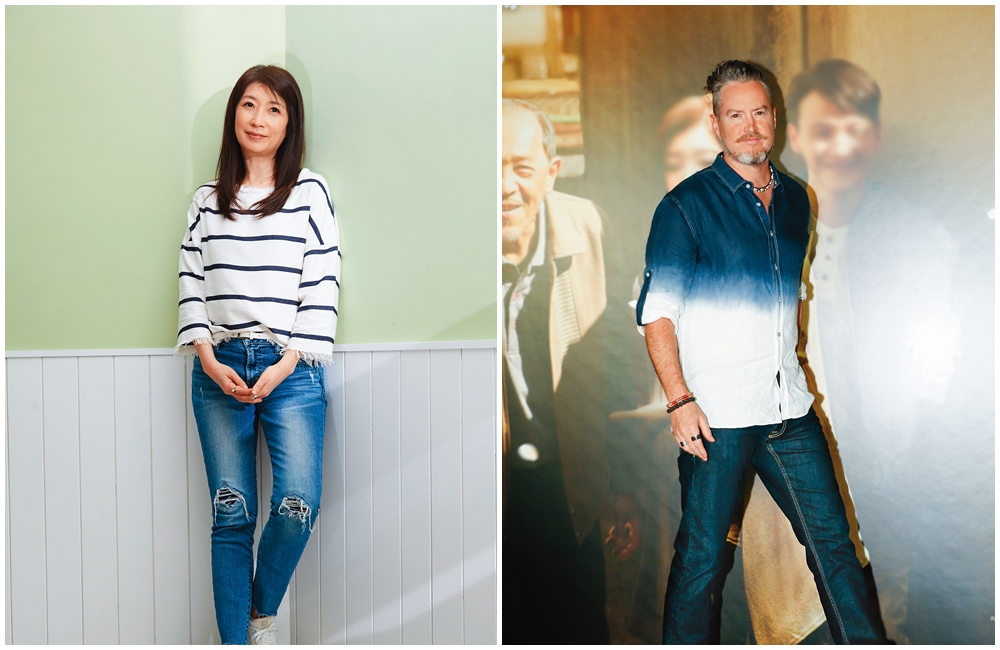 去年夏天，黃嘉千（左圖）與夏克立（右圖）一家人才在加拿大相會，只是後來夫妻關係急轉直下。