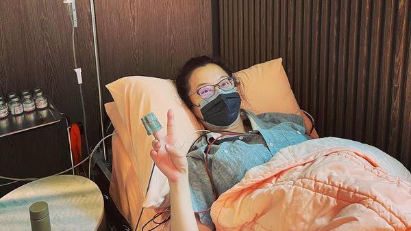趙小僑為了求子歷經艱辛。(翻攝自趙小僑臉書)