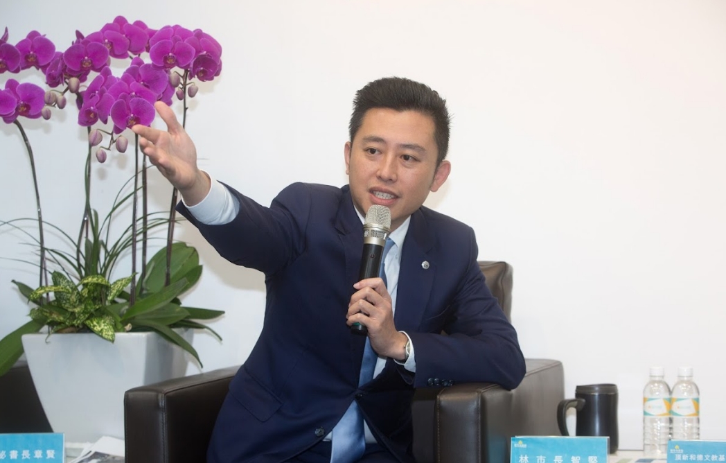 新竹市長林智堅陷論文抄襲風波，今（6）日將委任律師楊隆源前往新竹地檢署按鈴提告。（資料照）
