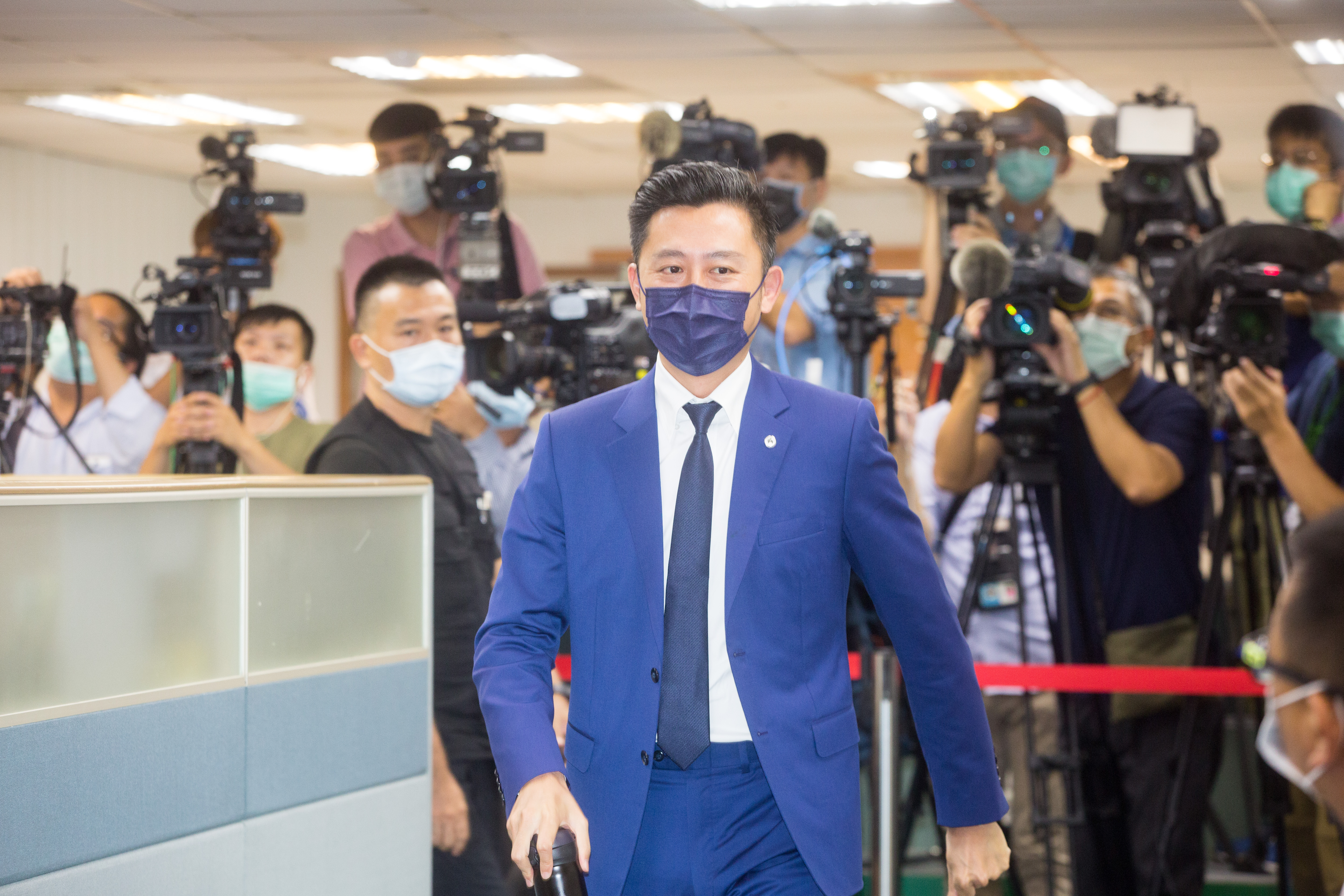 林智堅（圖）近日不斷被國民黨陣營踢爆，直指他的碩士論文涉嫌抄襲。（本刊資料照）