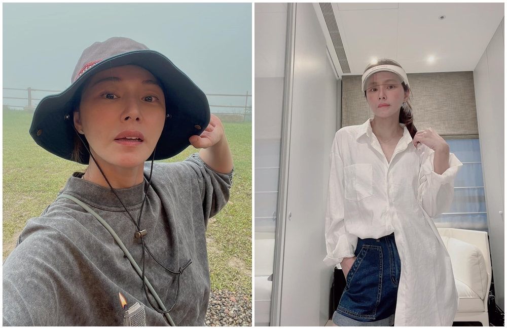 陳怡蓉上月秀出全身照，肚皮還是一片平坦。（翻攝自陳怡蓉臉書）