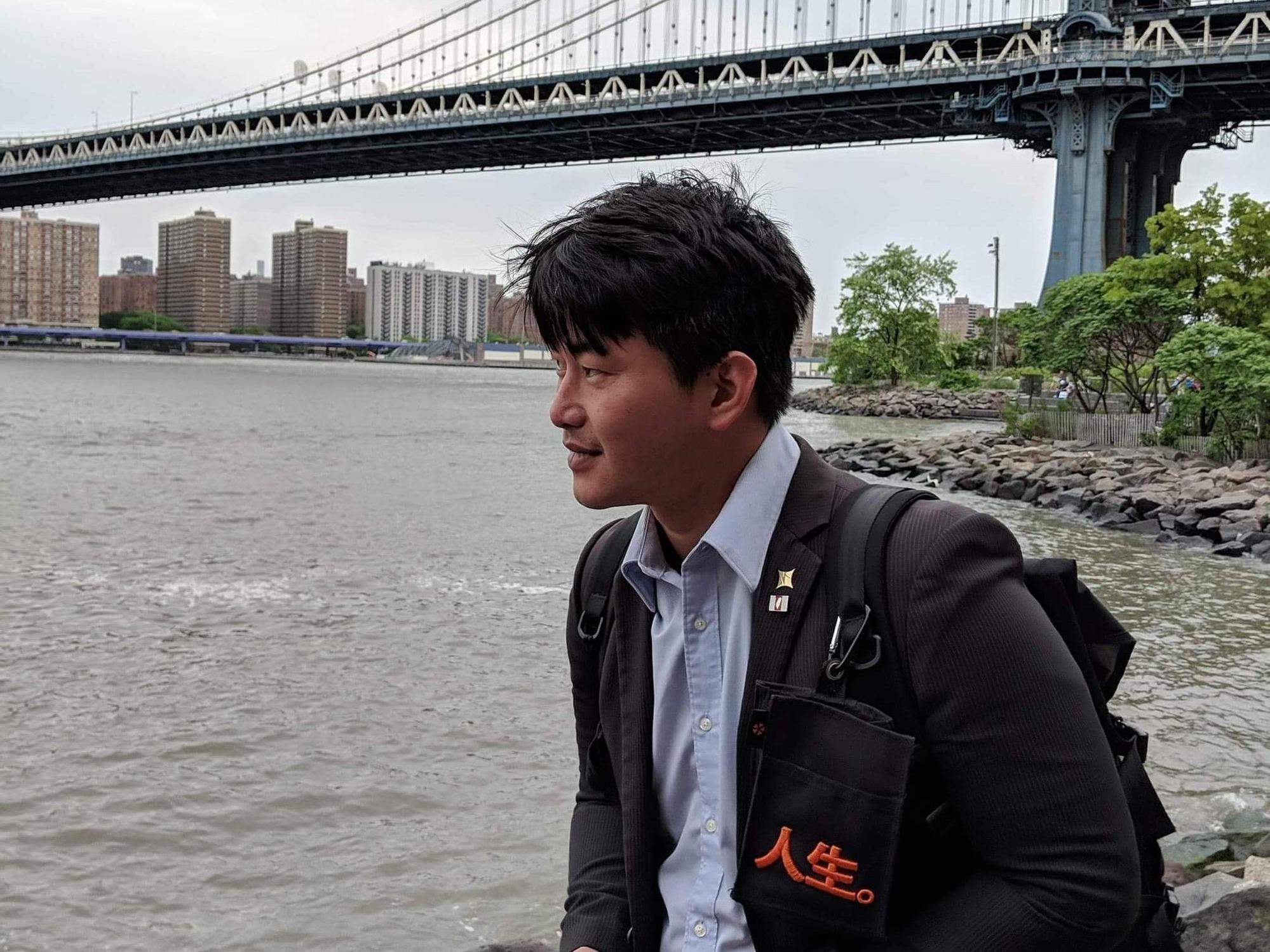 陳柏惟今宣布將前往美國，拜訪一些默默關心他的海外前輩。（翻攝自3Qi.tw 陳柏惟臉書）