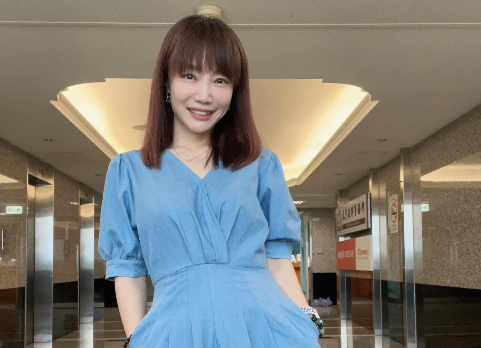 蕭彤雯對於外送員的辛勞頗有感觸。(翻攝自蕭彤雯臉書)