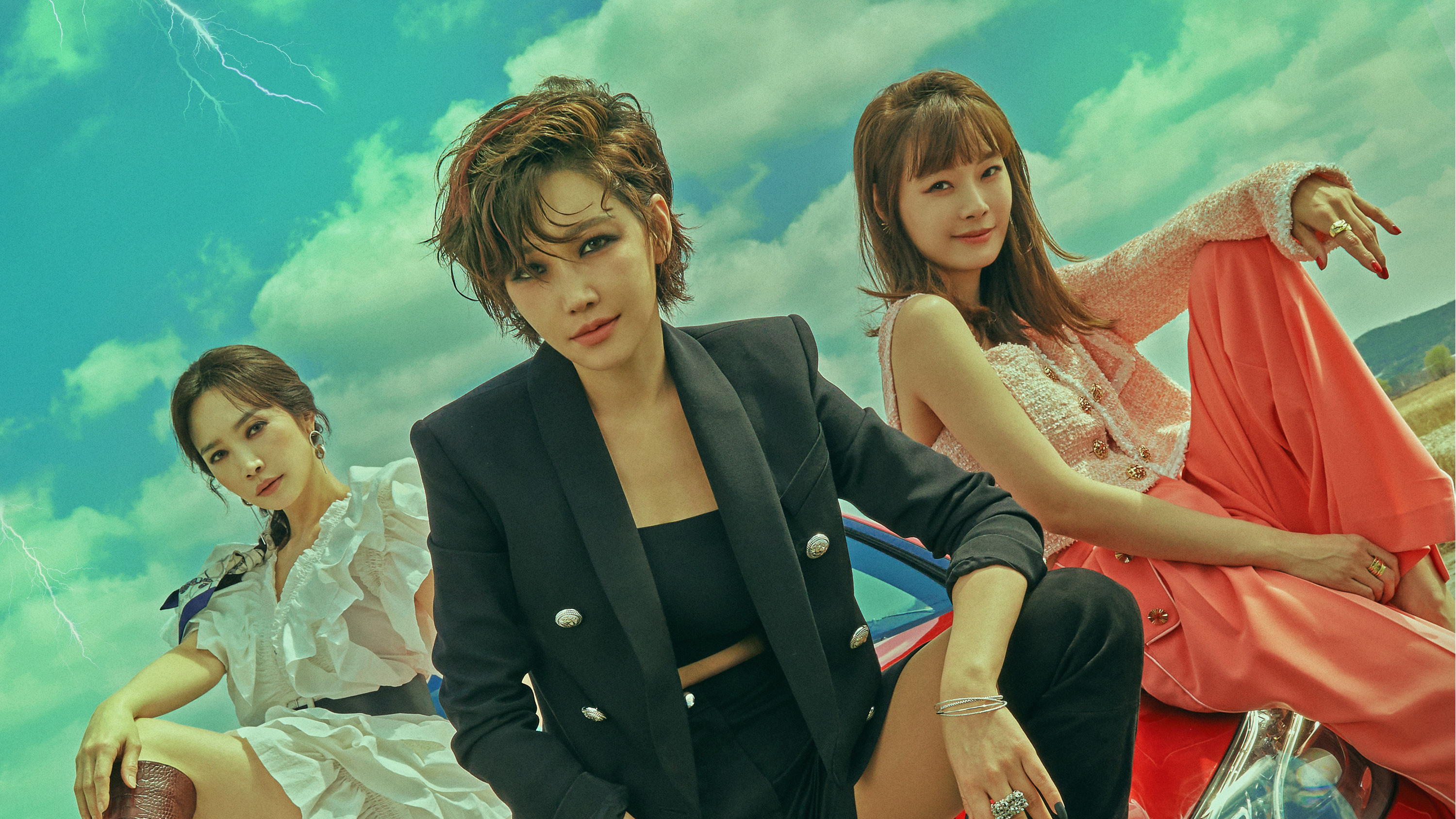 《魔女寶刀未老》李敏英（左起）、李幼梨、尹素怡主演。（MyVideo提供）