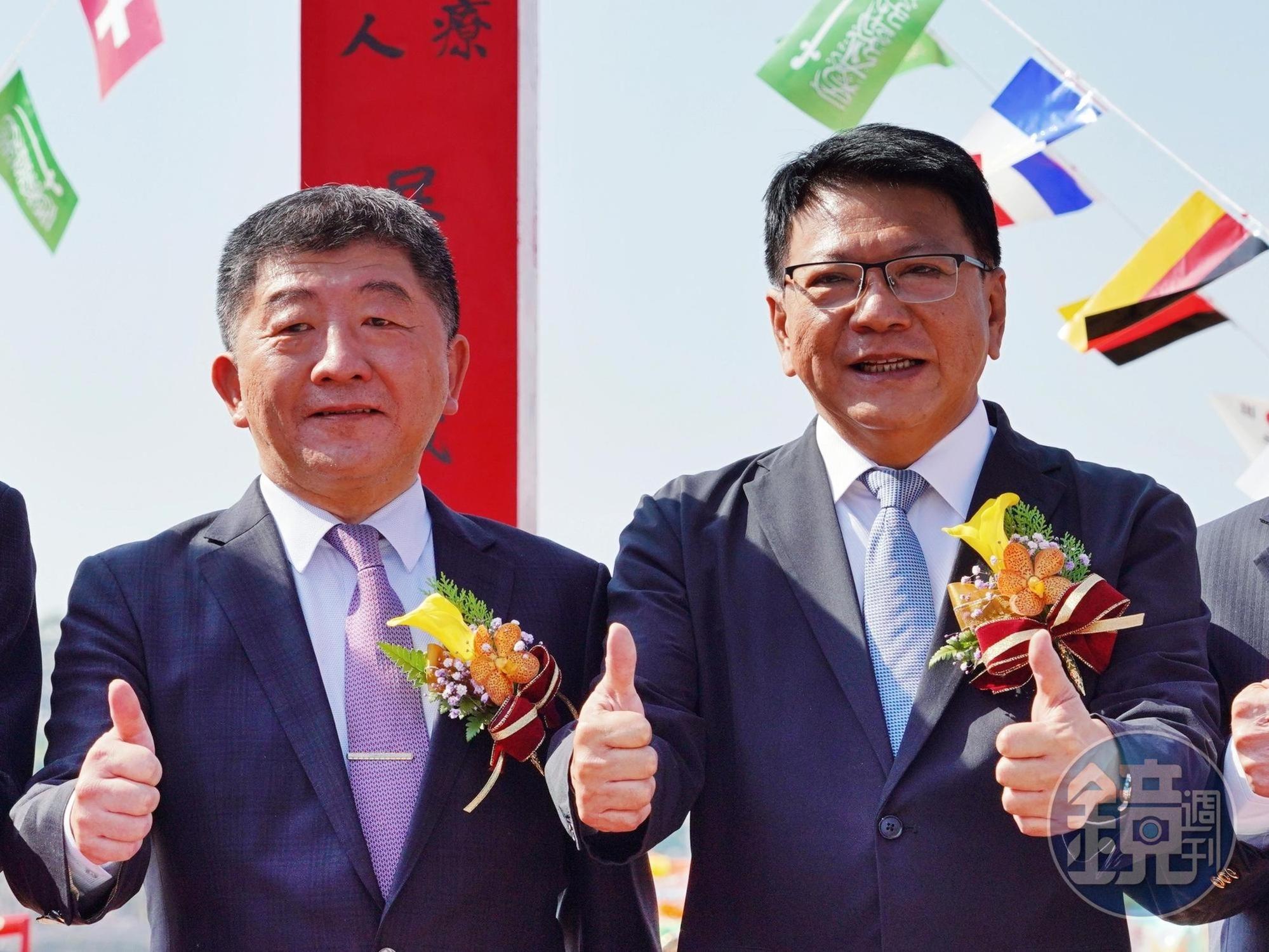 陳時中(左)和潘孟安(右)被指為民進黨雙北市長候選人,均未正面回應。(本刊資料照)