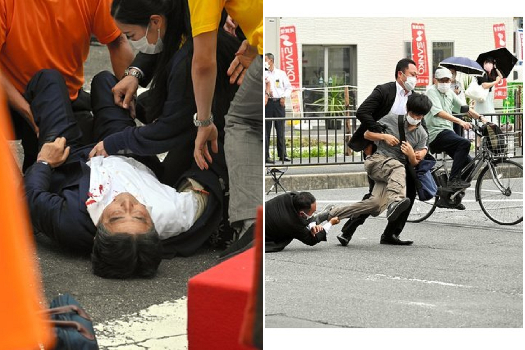 安倍遭槍殺，凶手：我就是想殺了他。（翻自推特）