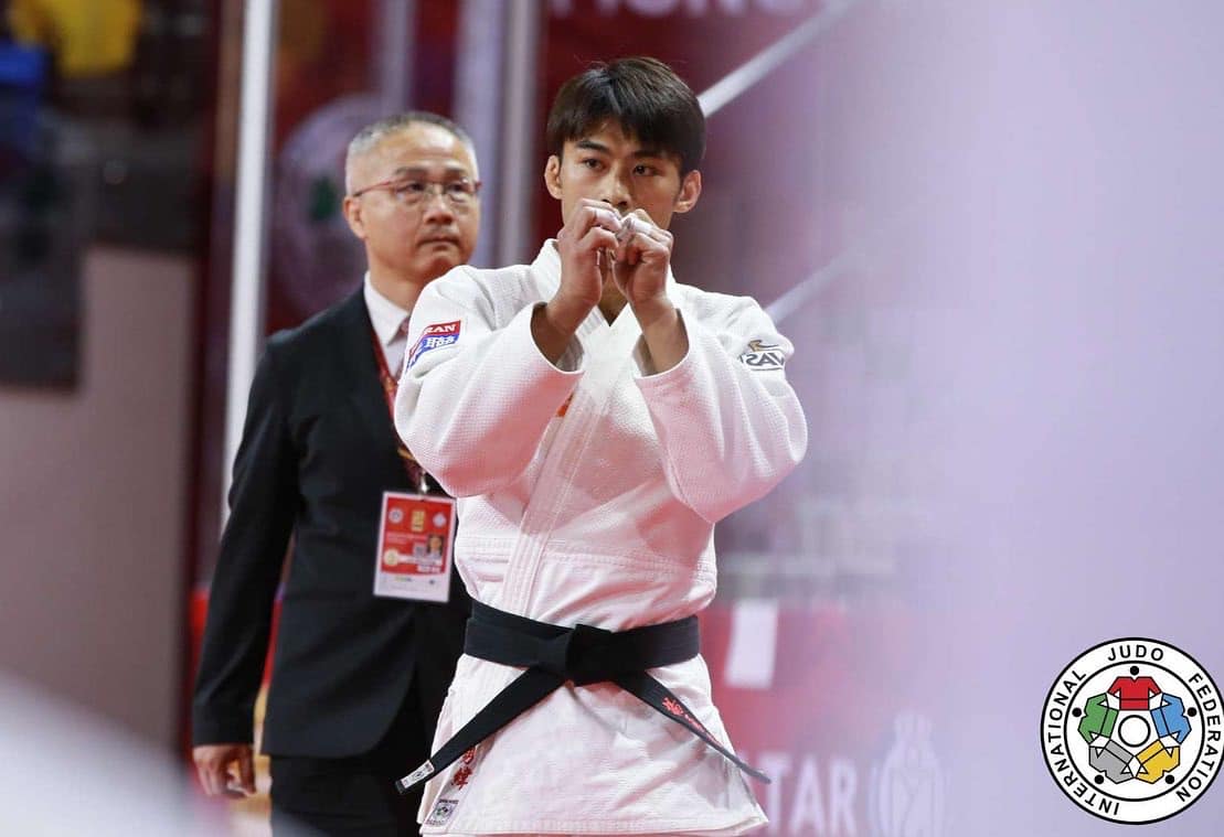 「柔道男神」楊勇緯PCR結果為陰性。(翻攝楊勇緯臉書)