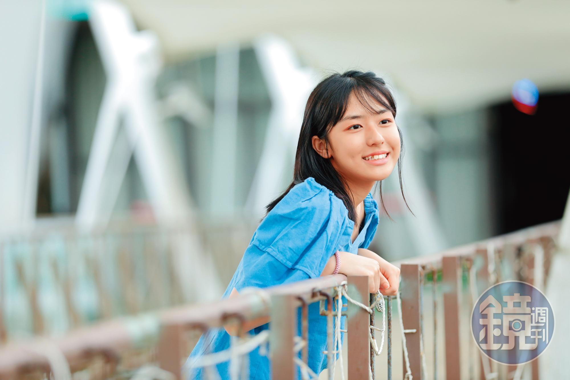 麥語彤正值青春少女的年紀，最愛的男星是許光漢。