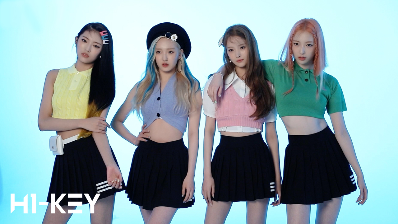 H1-KEY以新專輯《RUN》加入夏季回歸大戰。(翻攝H1-KEY推特)