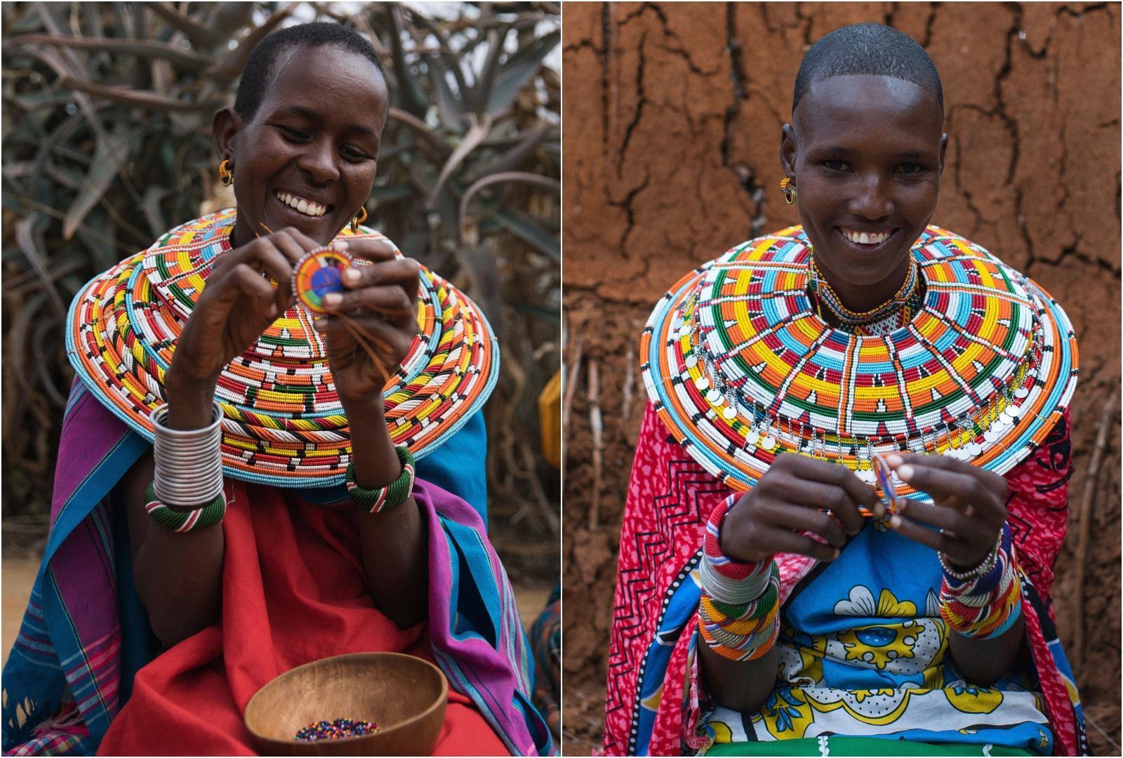 LOEWE與桑布魯信託基金（Samburu Trust）合作，推出限量手工大象編織包。（LOEWE提供）