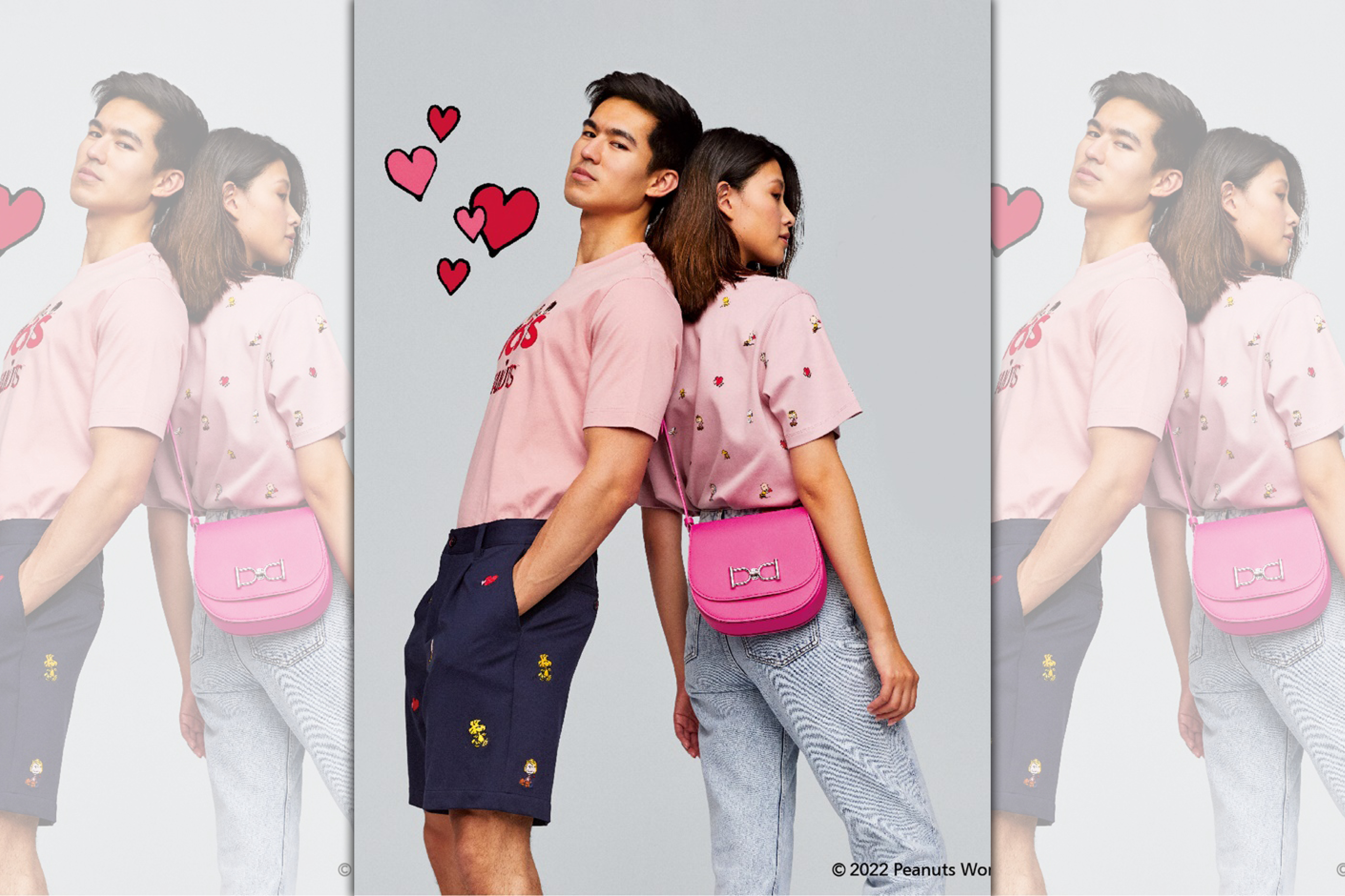 BOSS x PEANUTS七夕限定聯名系列，汲取自史努比和查理布朗及好友們之間近1萬8千個連載故事。（BOSS提供）