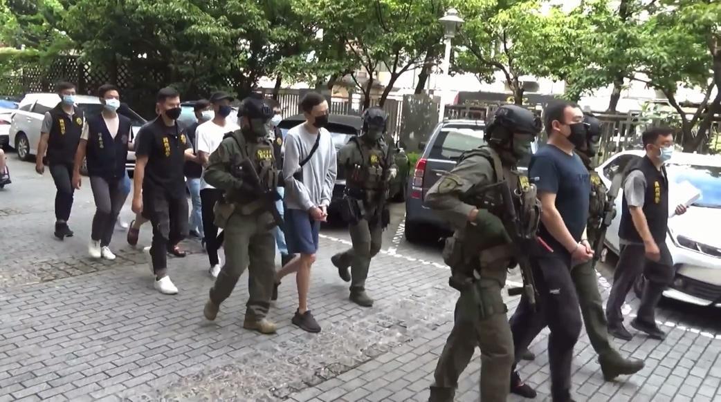 警方逮捕多名涉嫌人口販運的嫌犯。(警方提供)