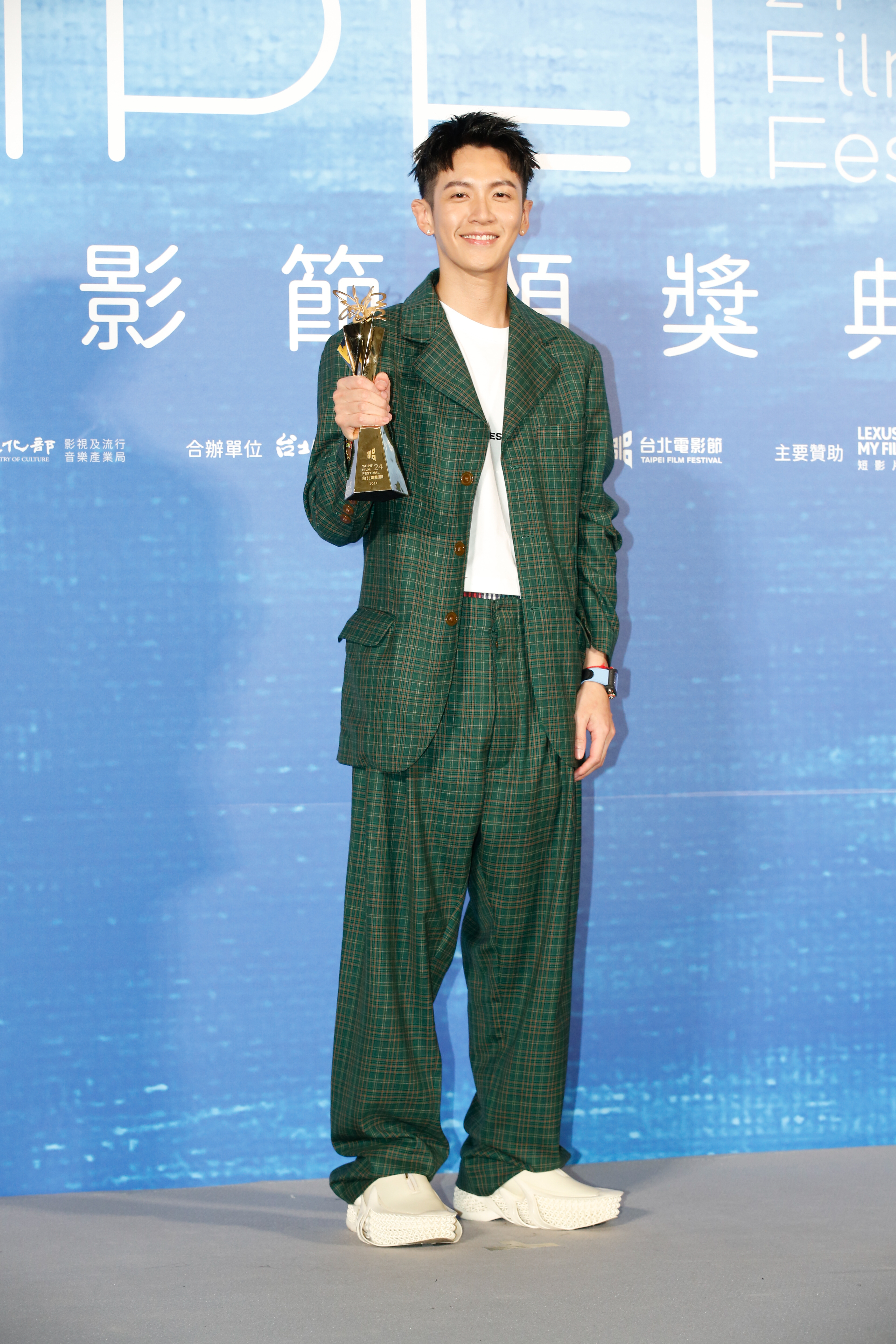 柯震東因為毫無準備得獎感言，讓他後悔不已。
