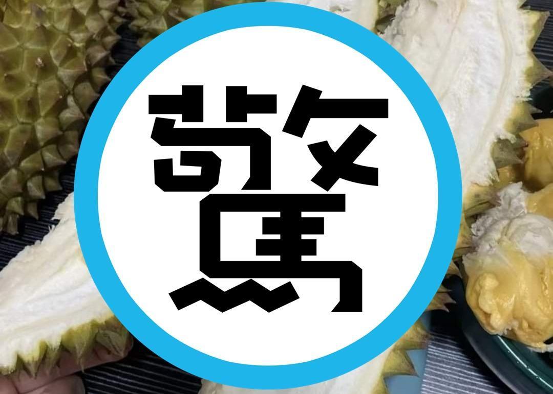 有網友買榴槤回家切開後驚呆,竟挑到果肉超少「不懂事的榴蓮」。(翻攝自爆廢公社)