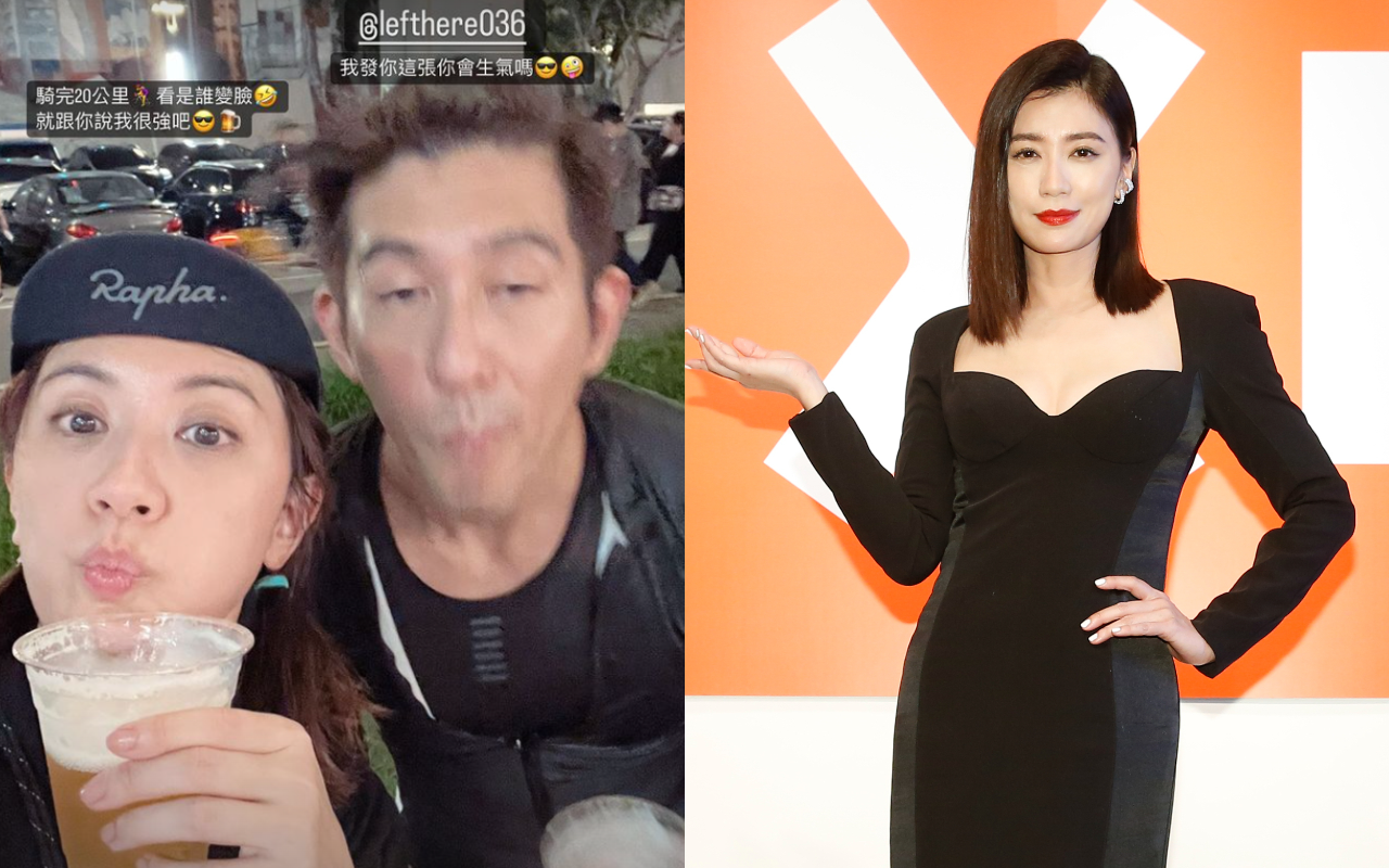 賈靜雯難得對修杰楷嗆聲，花哈噴？（本刊資料照、翻攝自賈靜雯IG）