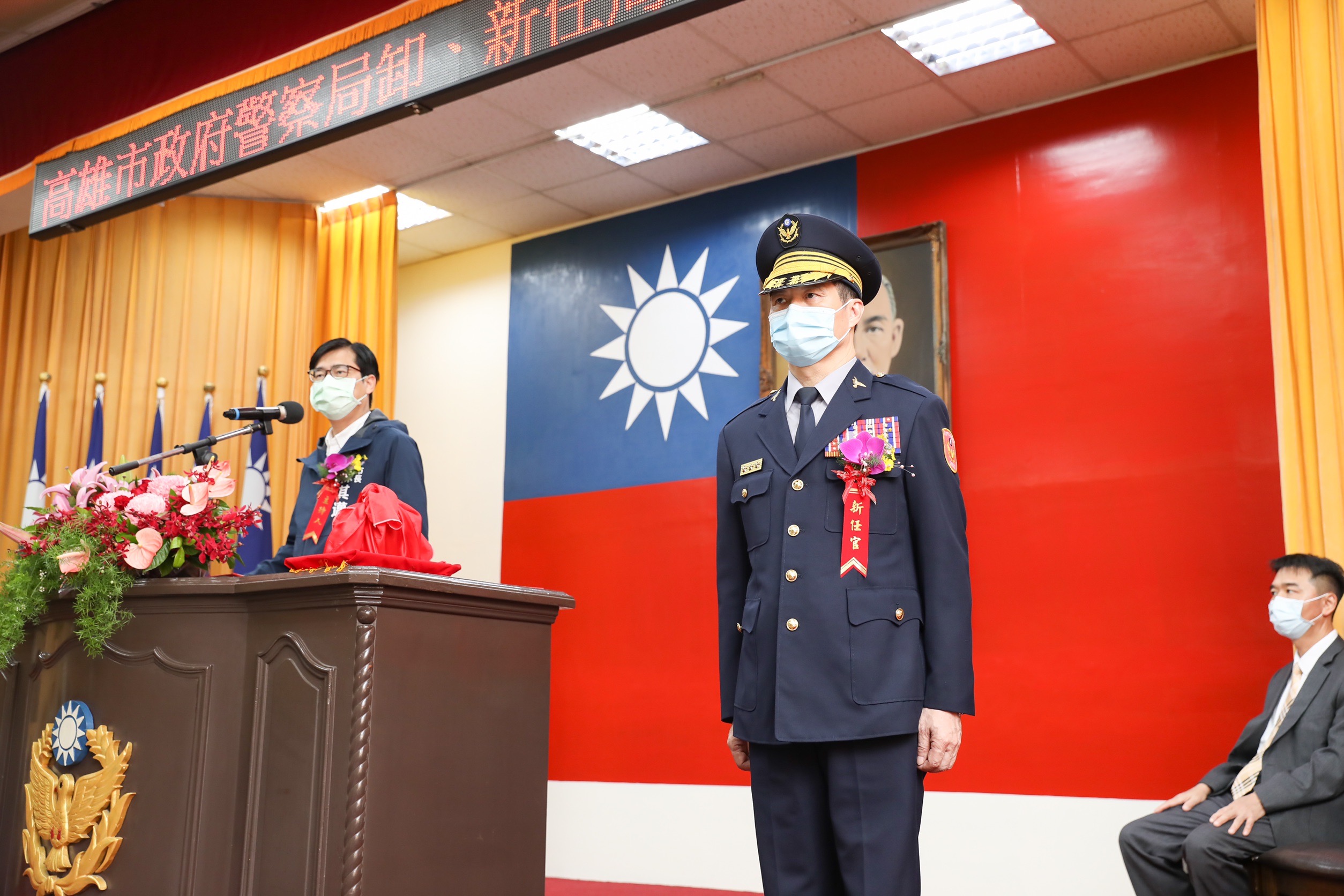 新任警察局長林炎田曾任高雄市刑大大隊長，對高雄治安狀況相當熟悉。