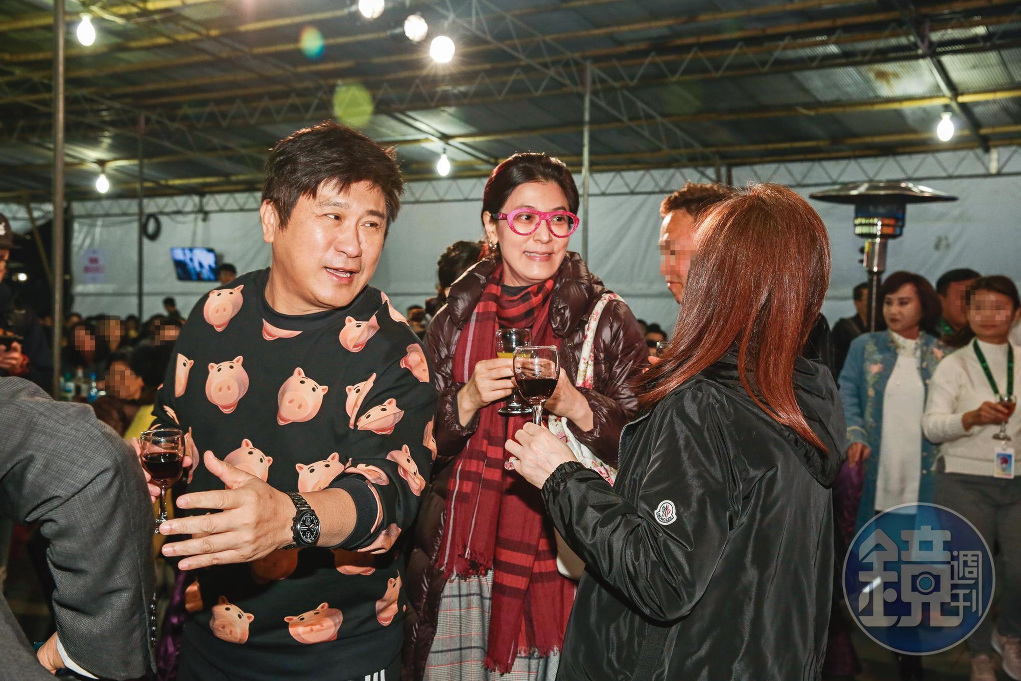 丁柔安多年來幫胡瓜打點工作與生活事物,成為大哥背後最強的賢內助。