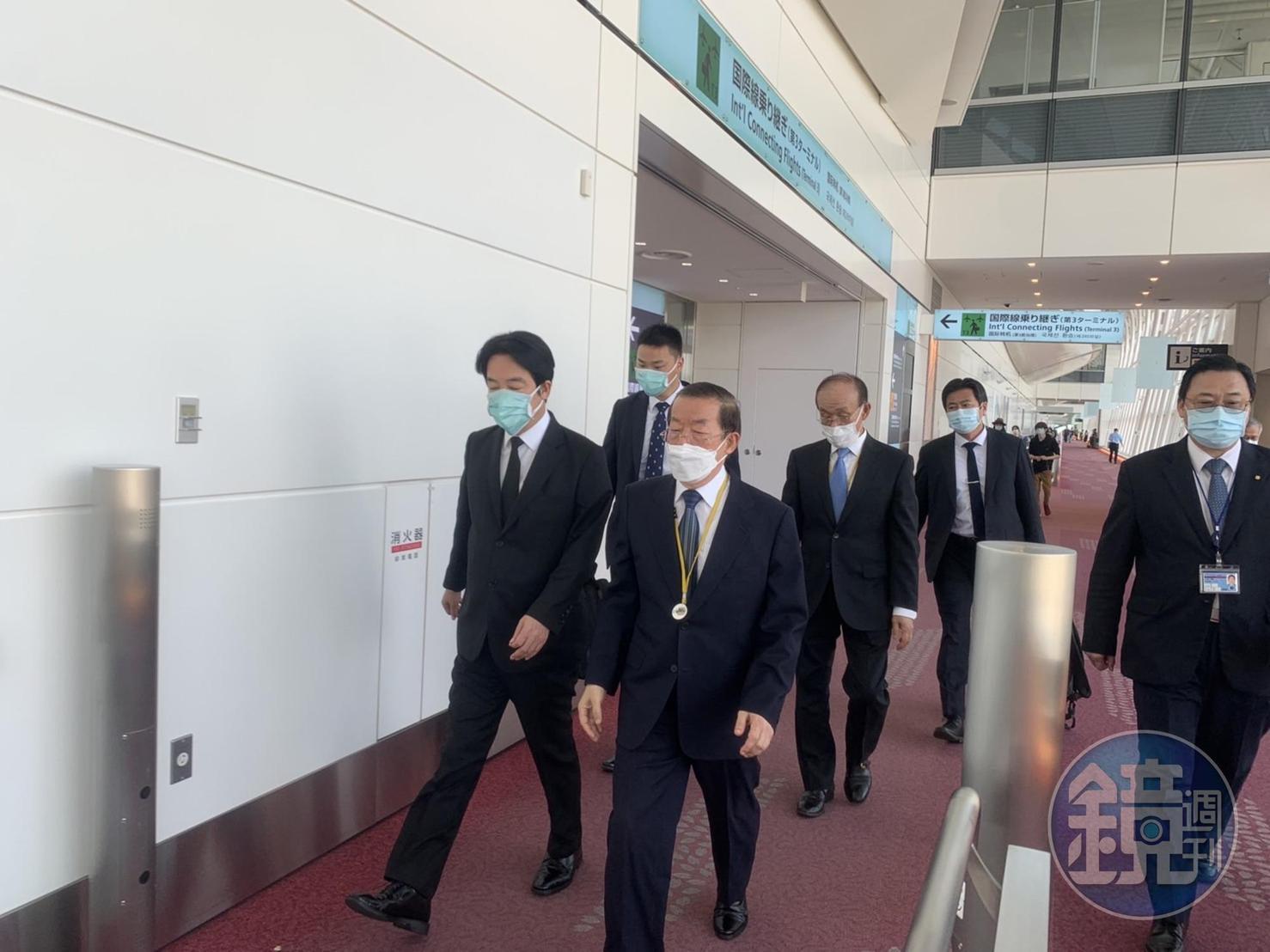 副總統賴清德赴日弔唁日本前首相安倍晉三。（讀者提供）