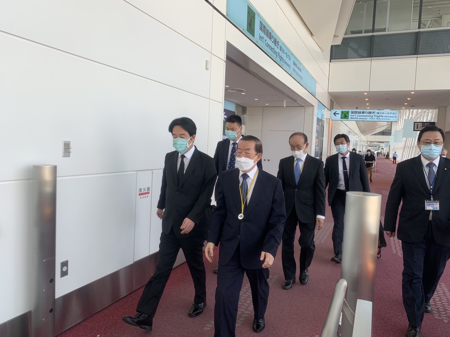 副總統賴清德赴日弔唁日本前首相安倍晉三。（讀者提供）