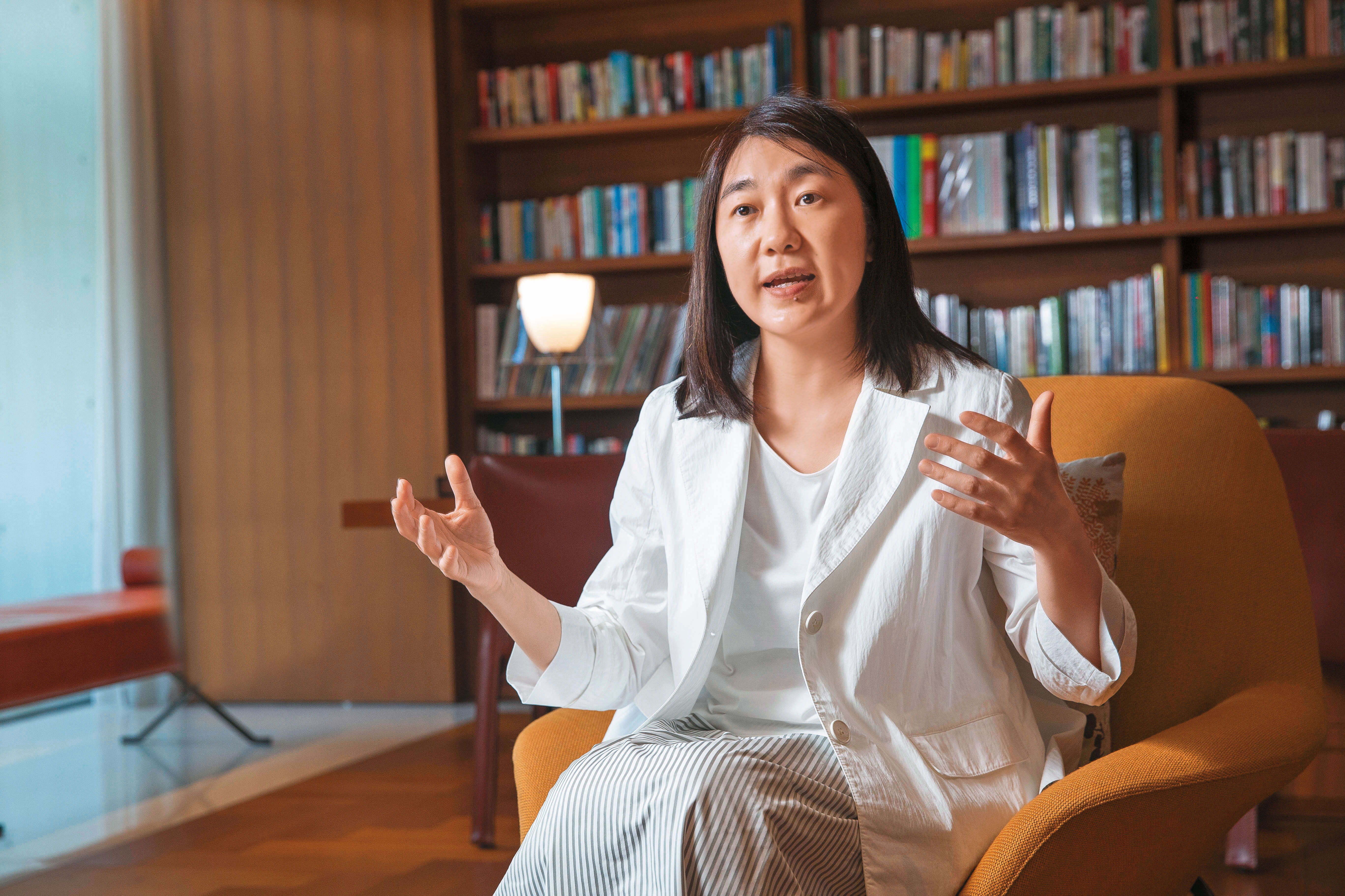 吳旻潔對外宣示，接下來誠品要走向虛實融合，致力打造「全通路生態圈」。