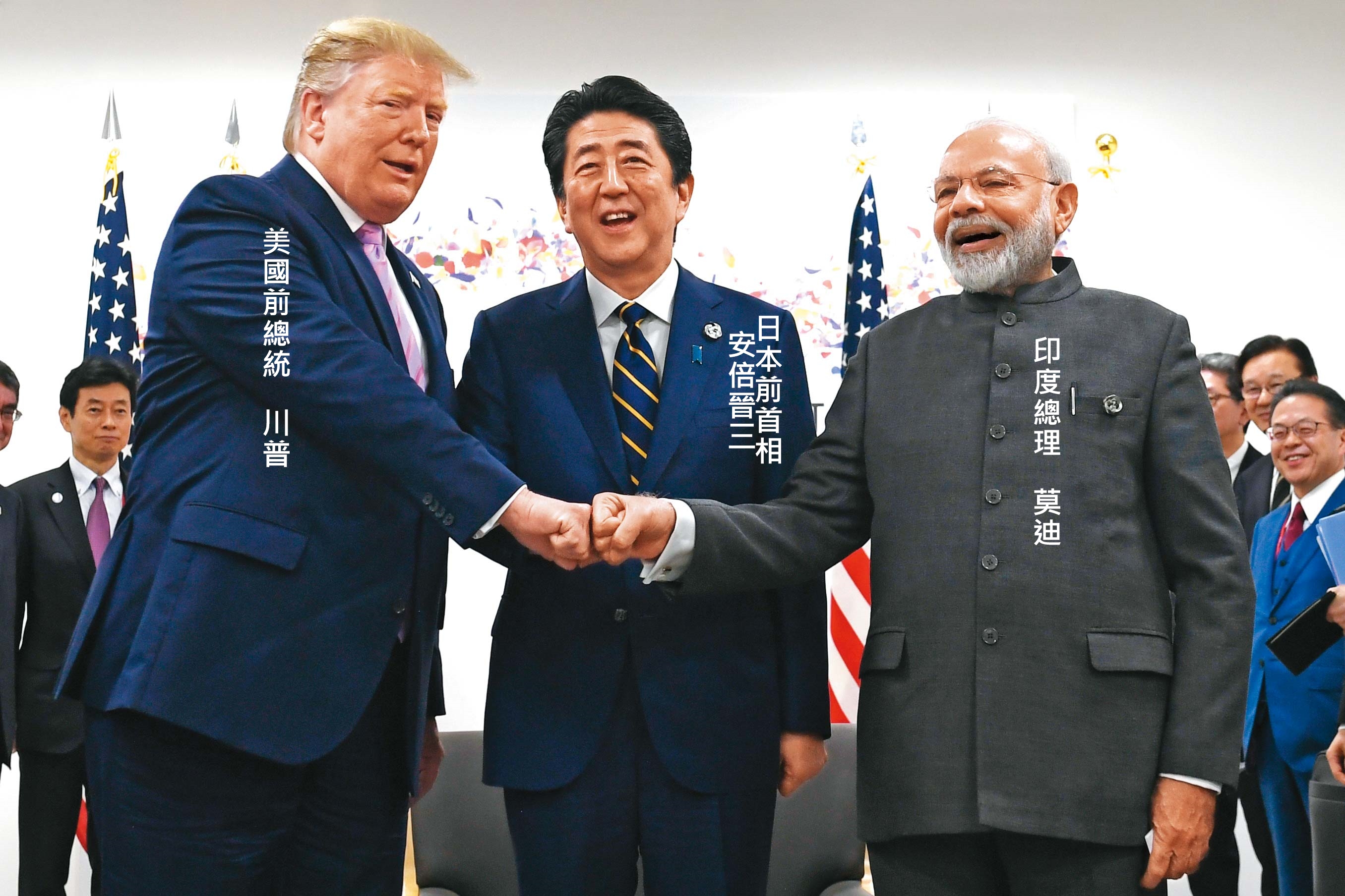 安倍2006年就倡議日美印澳領袖會談，是四方會談的重要推手。（達志影像）