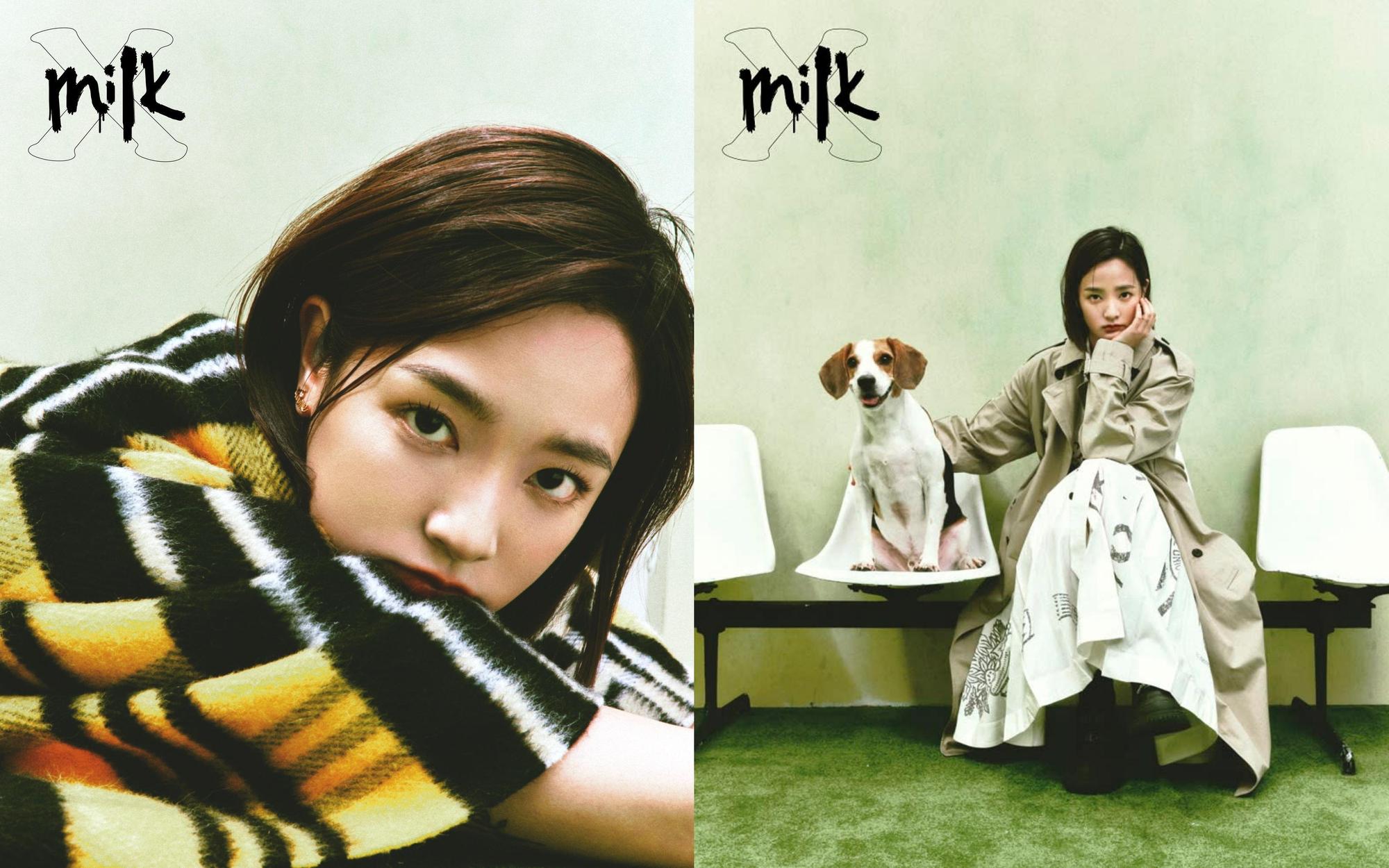 王淨接受時尚雜誌訪問，談及自己的憂鬱症。（翻攝自MilkX Taiwan）