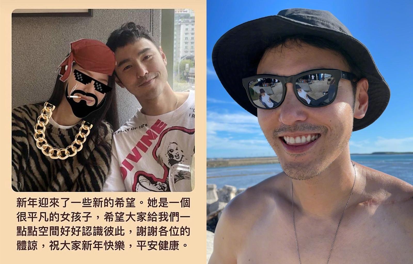 阮經天年初認愛圈外女友，沒想到4個月就分手。（翻攝自阮經天微博）