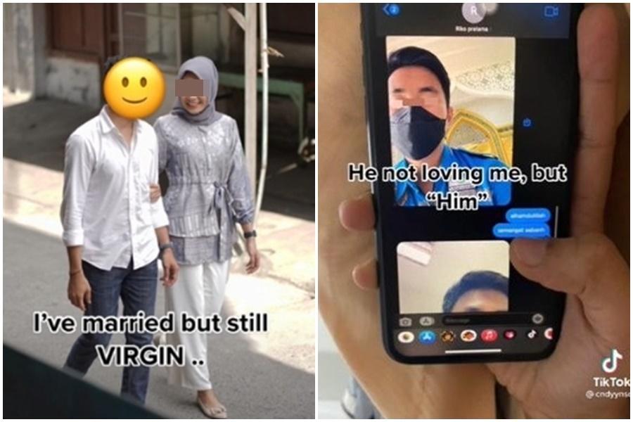 印尼上演真實《誰先愛上他的》，老公在婚後劈腿同性情人，讓人妻相當崩潰。（翻攝自Tiktok）