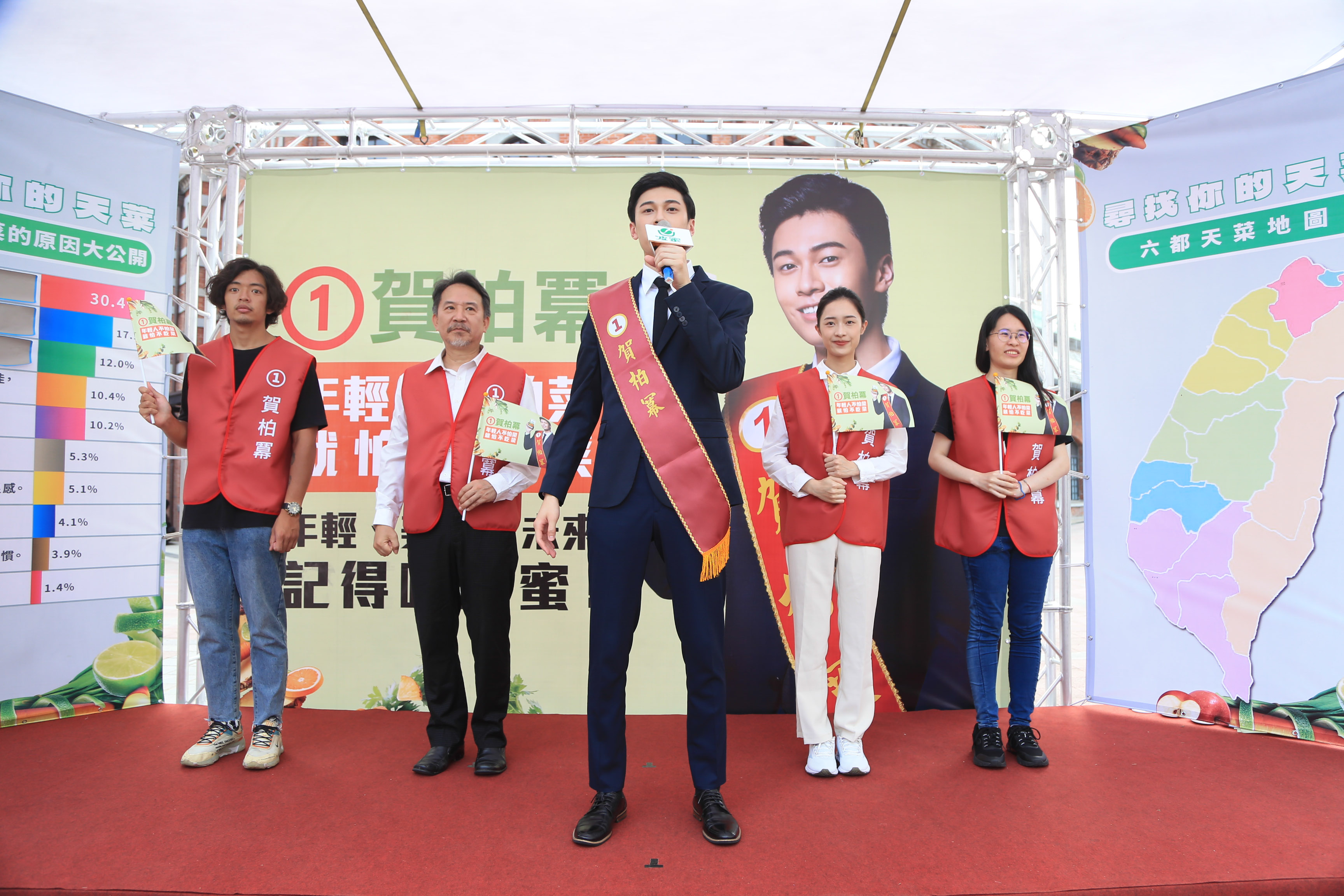 波蜜果菜汁於7月9日透過結合時事類選舉的方式,將2021年推出的天羅地網廣告