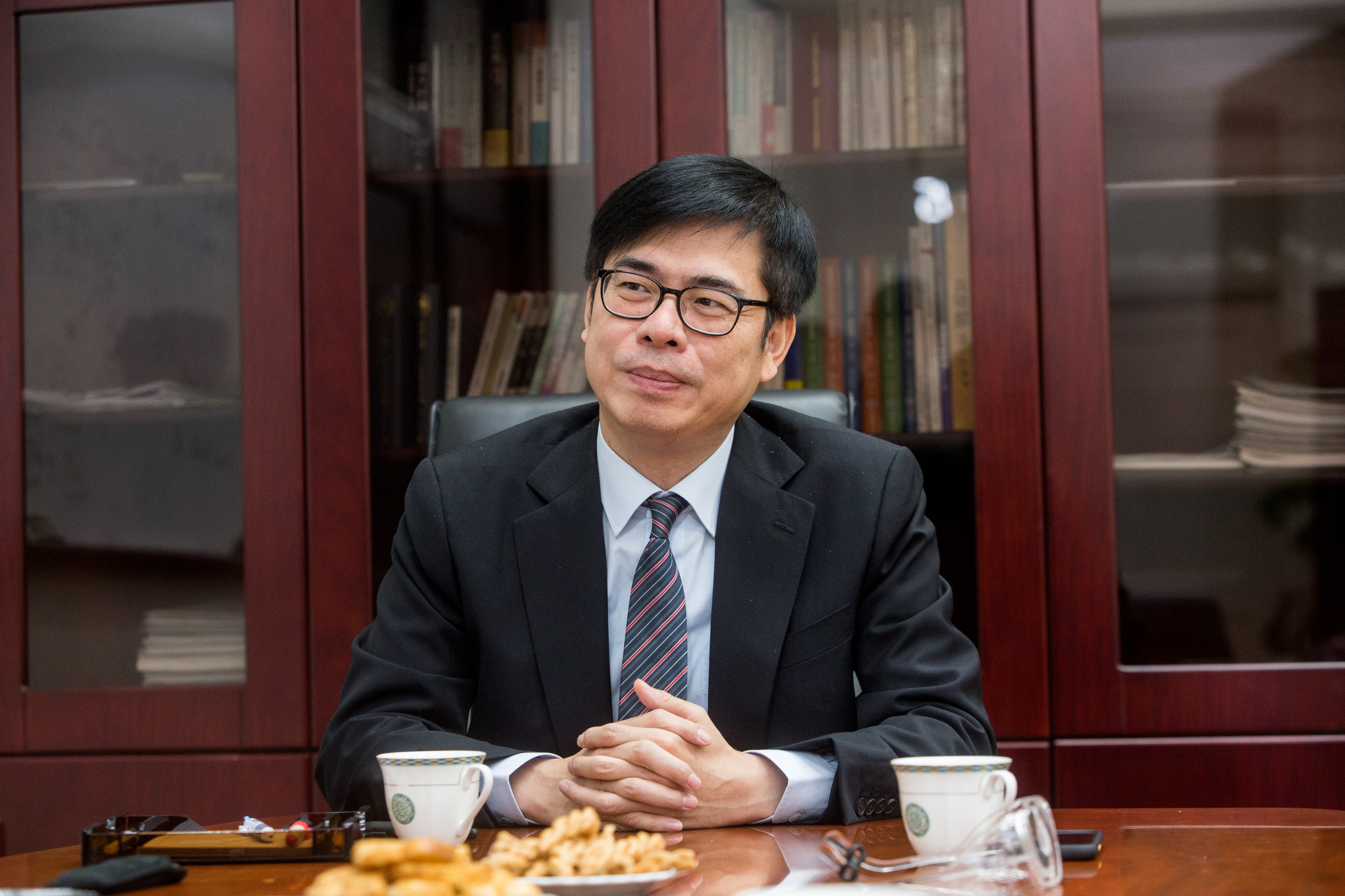 陳其邁繼日前拔樁成功後，又傳出美濃2/3宮廟表態力挺連任。