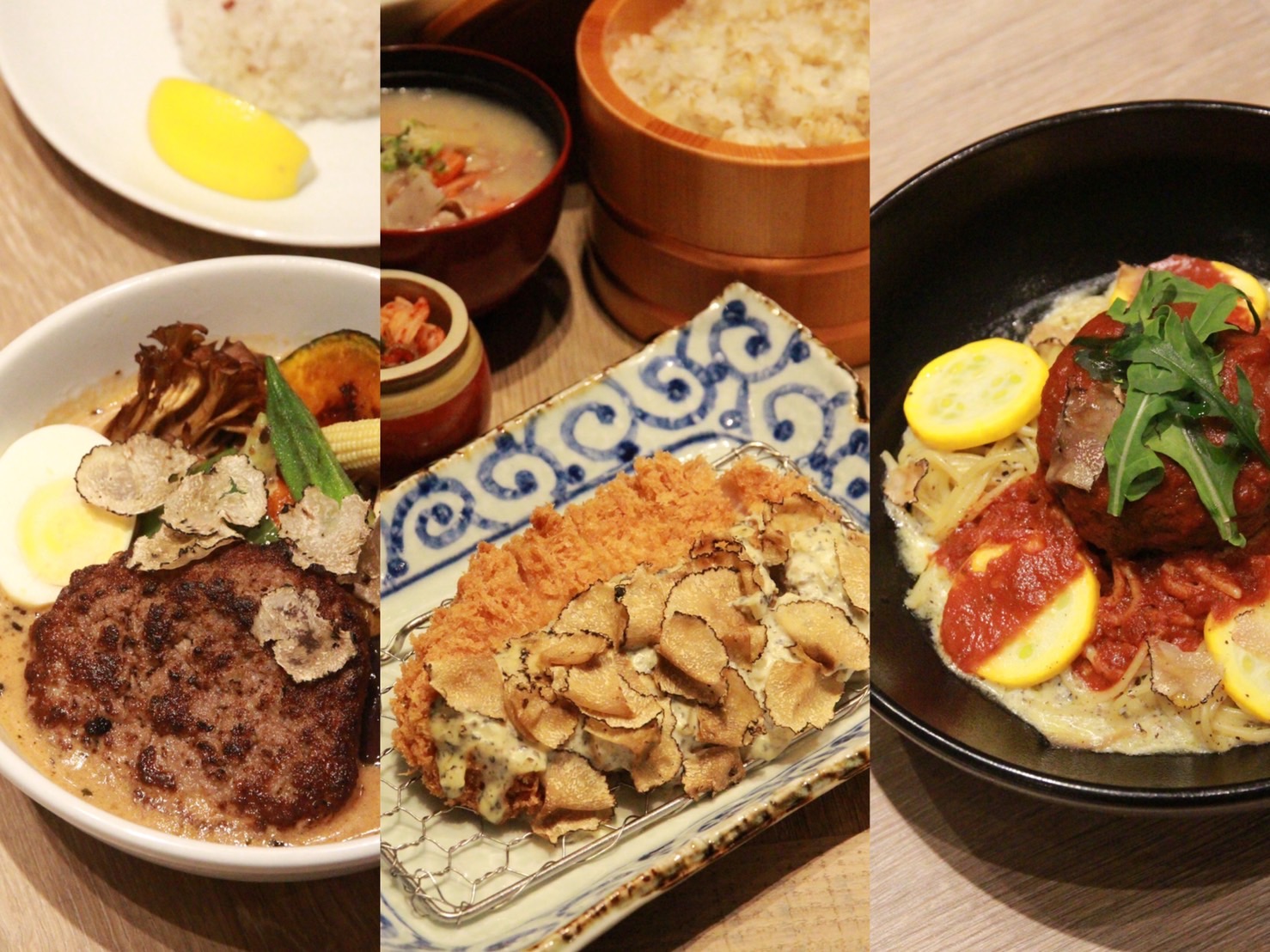 「慕里諾餐飲集團」結合旗下餐飲品牌，推出為期一個月的黑松露季。