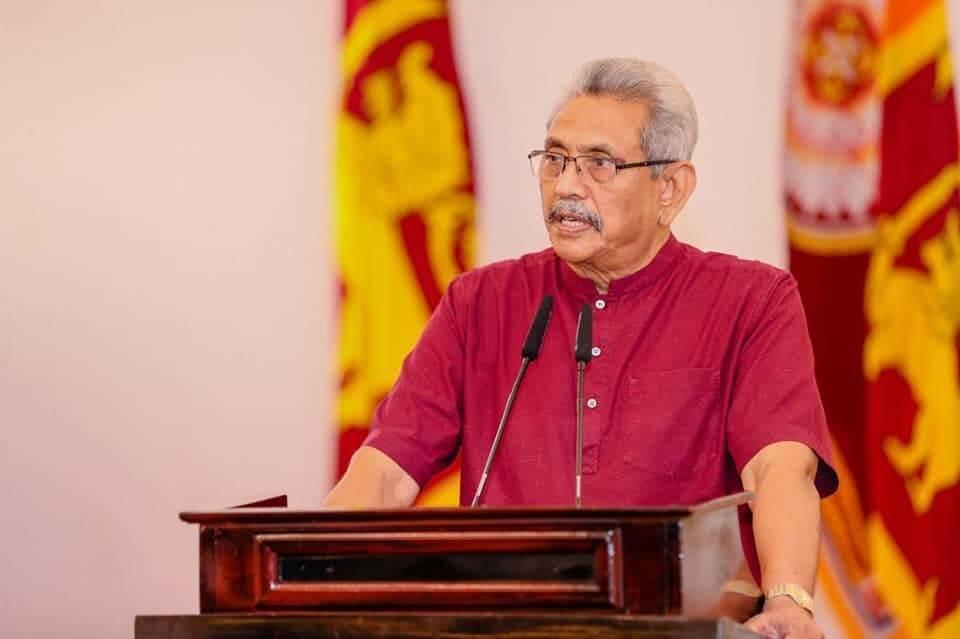 斯里蘭卡總統戈塔巴耶．拉賈帕克薩。（翻攝自Gotabaya Rajapaksa臉書）