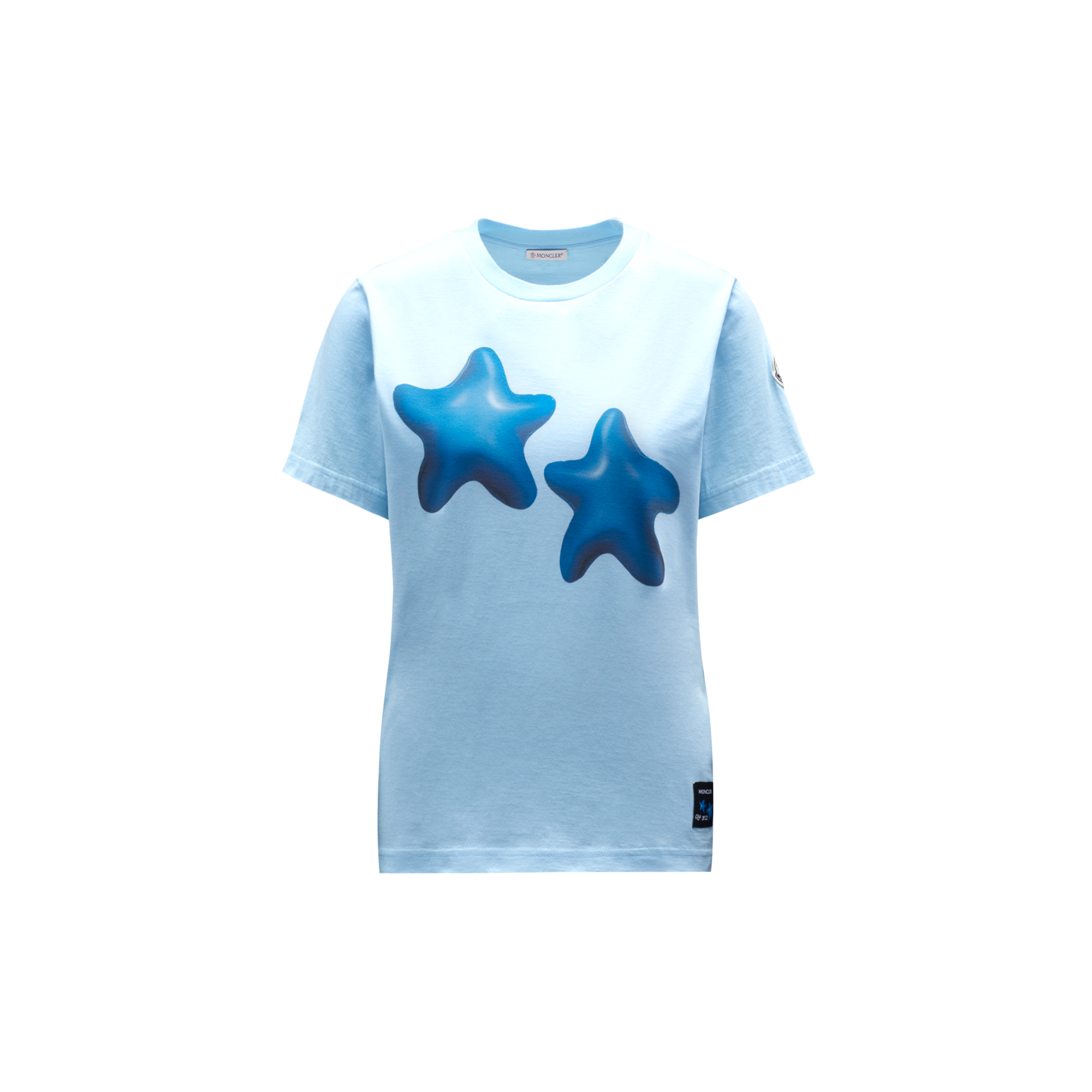 水藍色Logo T-shirt。NT$13,600（盟可睞提供）