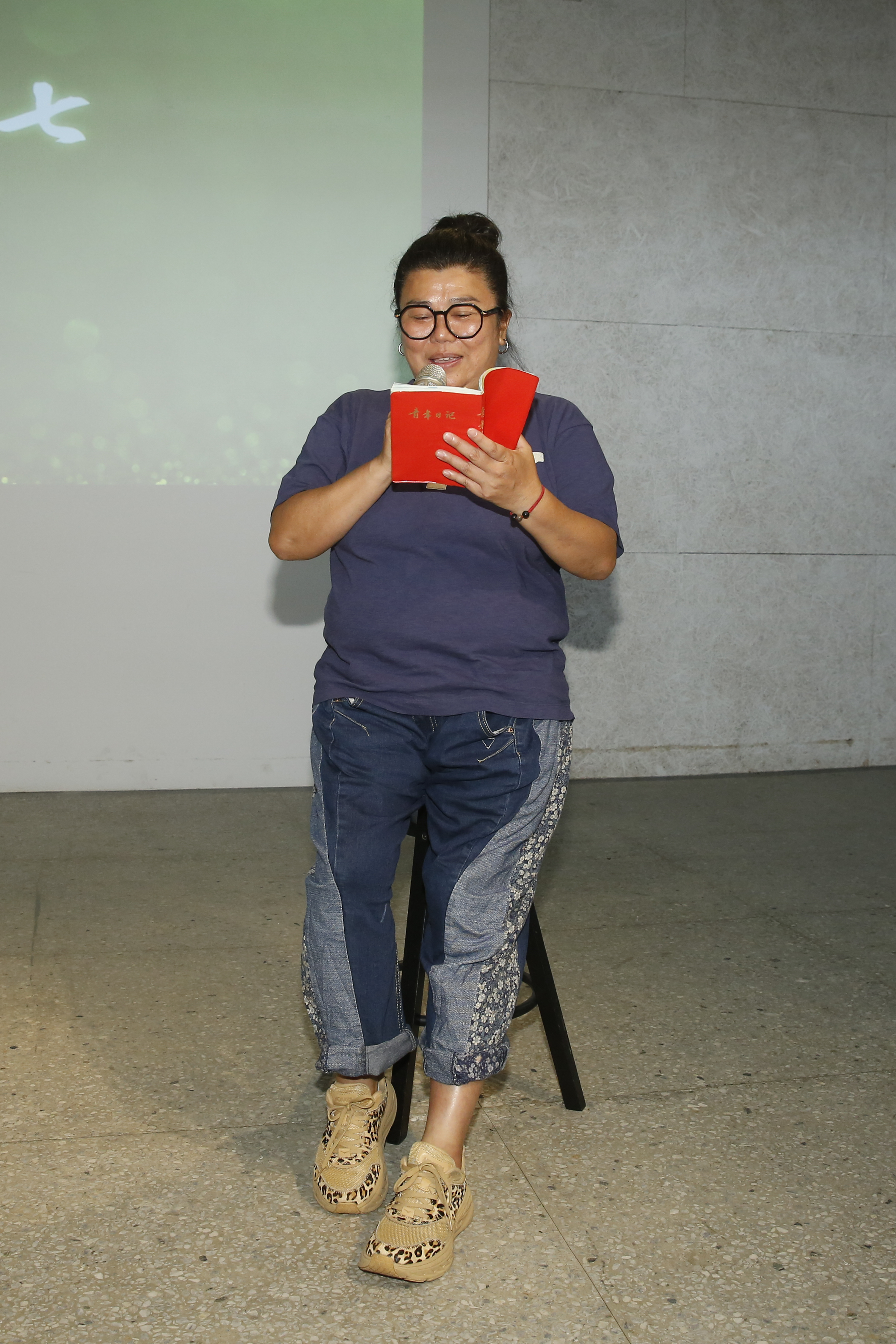 林美秀飾演《人間條件七-我是一片雲》老年阿蘭，自然不做作的台詞與演技深受觀眾喜愛。