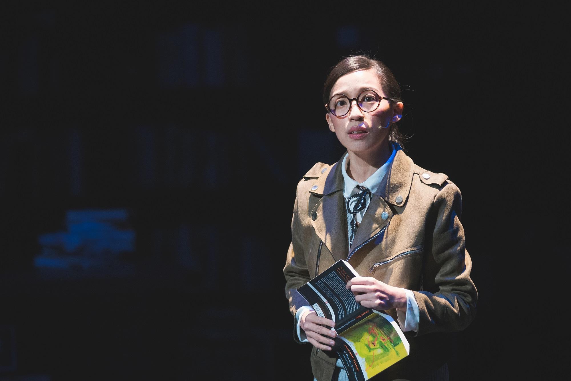 孫自怡成立「A劇團」長達11年,身兼團長、編導、演員數職。(孫自怡提供)