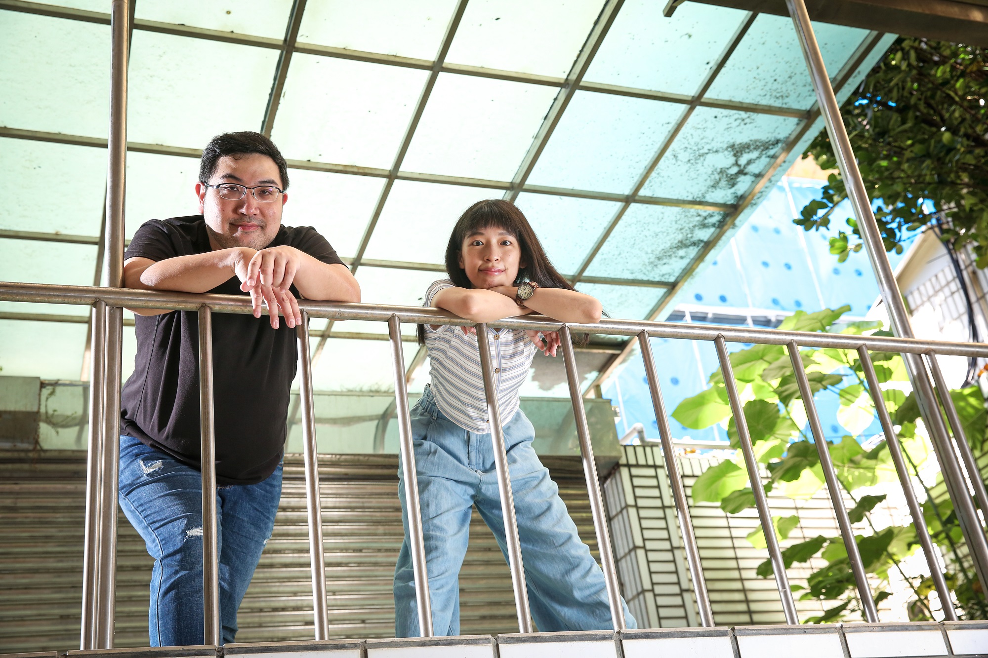 由陳午明（左）製作、孫自怡（右）執導的音樂劇《LPC》，今年在台灣創下連演139場紀錄。